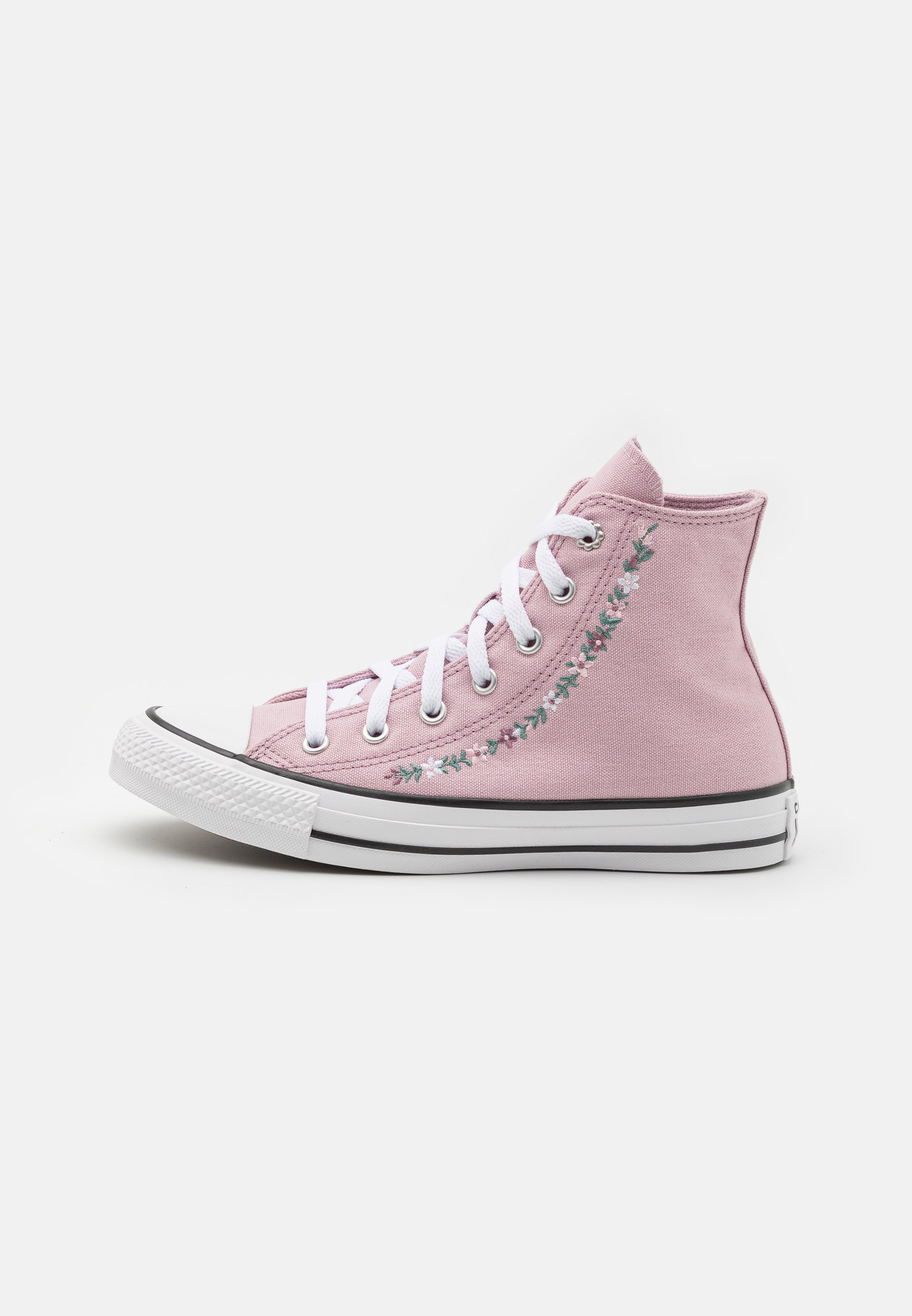 Converse CHUCK TAYLOR ALL STAR FELINE FLORALS UNISEX - High-top trainers - phantom violet/dreamy dahlia/pink