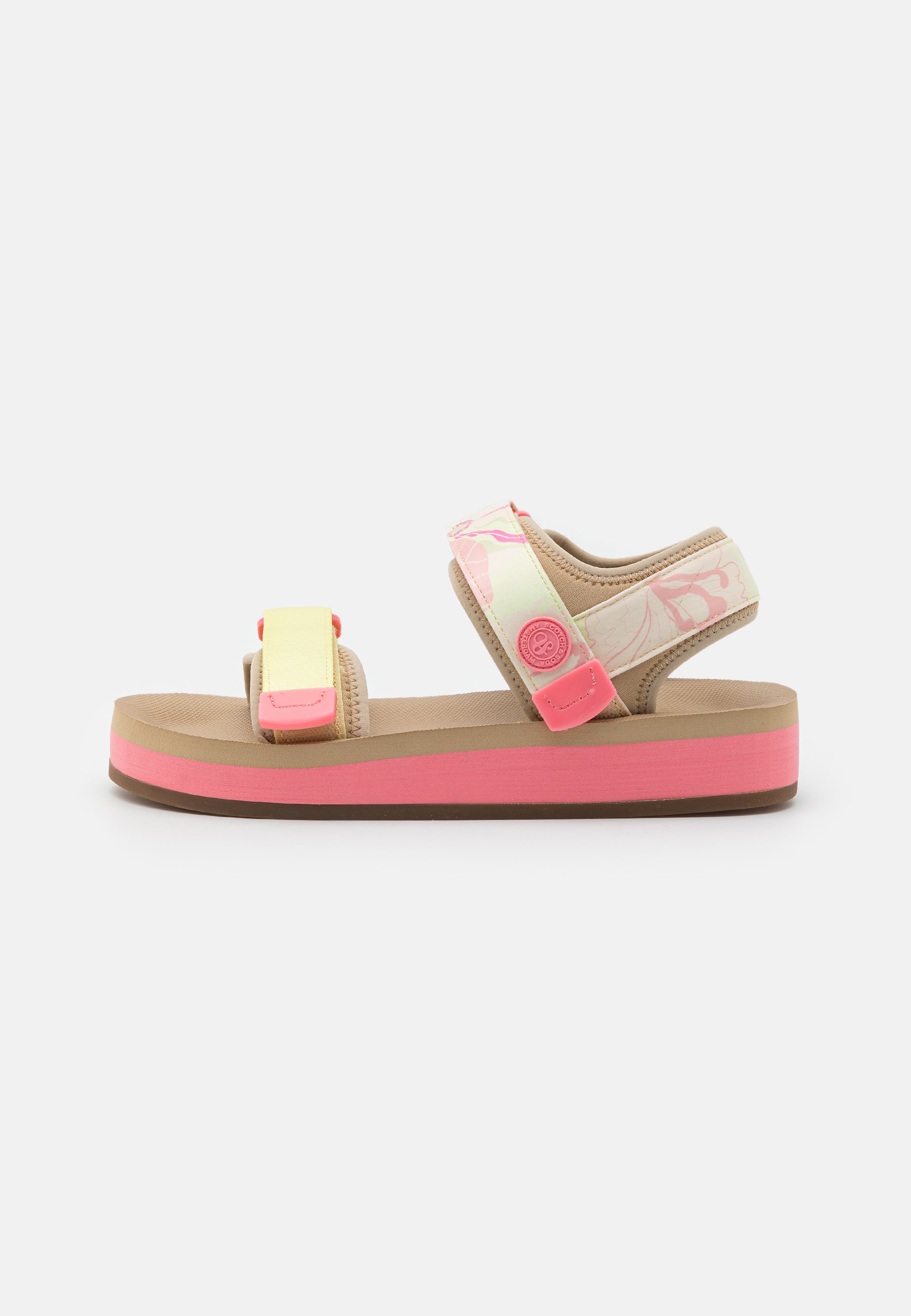 Scotch & Soda LYDIA - Sandals - rose/multi-coloured