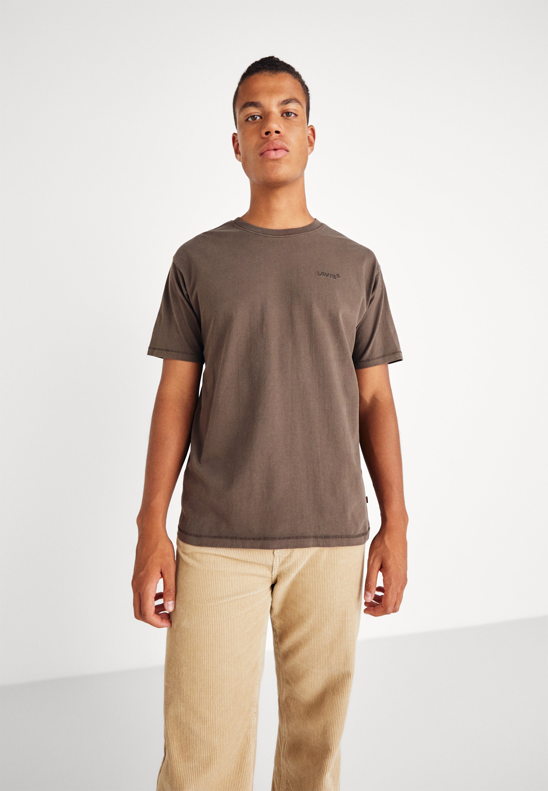 Levi's® Basic T-shirt - chocolate brown/brown