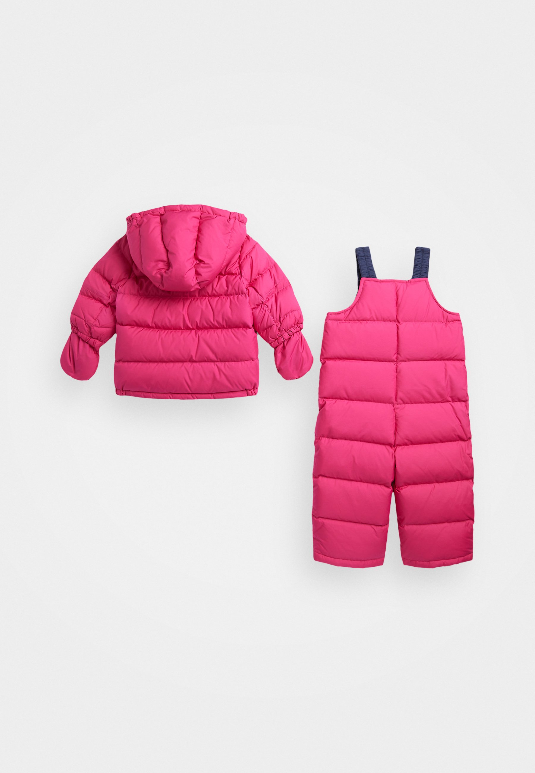 Polo Ralph Lauren BABY EL CAP OUTERWEAR SNOWSUIT SET - Snowsuit - preppy pink/pink
