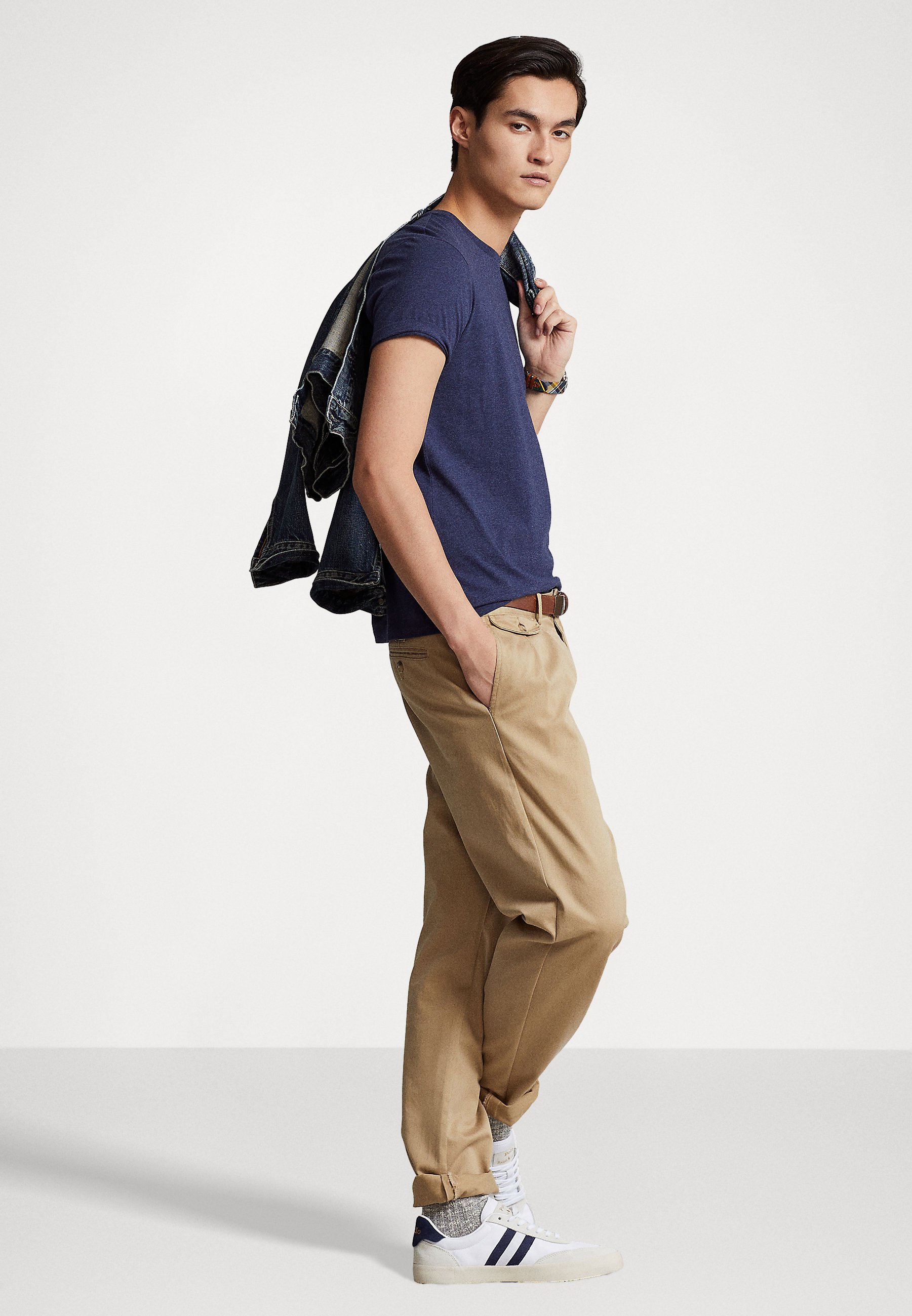 Polo Ralph Lauren SHORT SLEEVE - Basic T-shirt - spring navy/dark blue