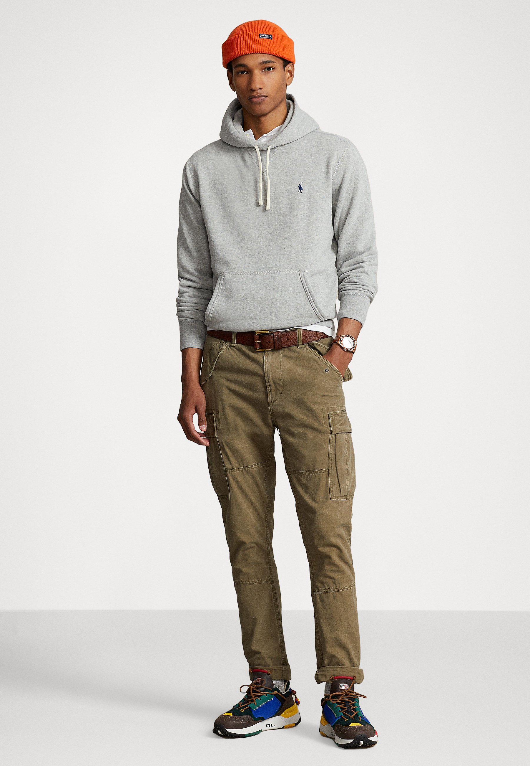 Polo Ralph Lauren LONG SLEEVE - Sweatshirt - andover heather/grey