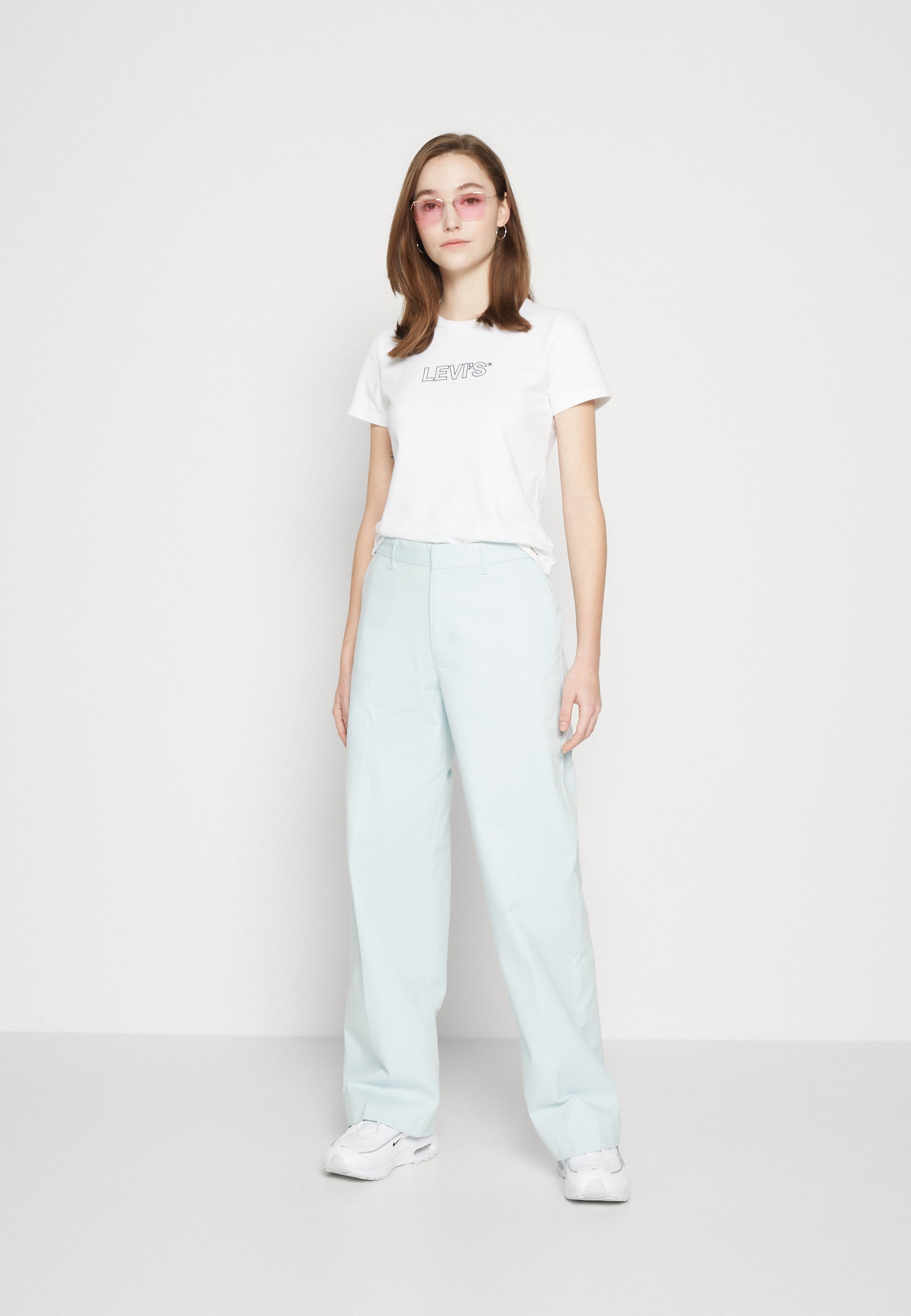 Levi's® BAGGY  - Trousers - pastel blue/blue
