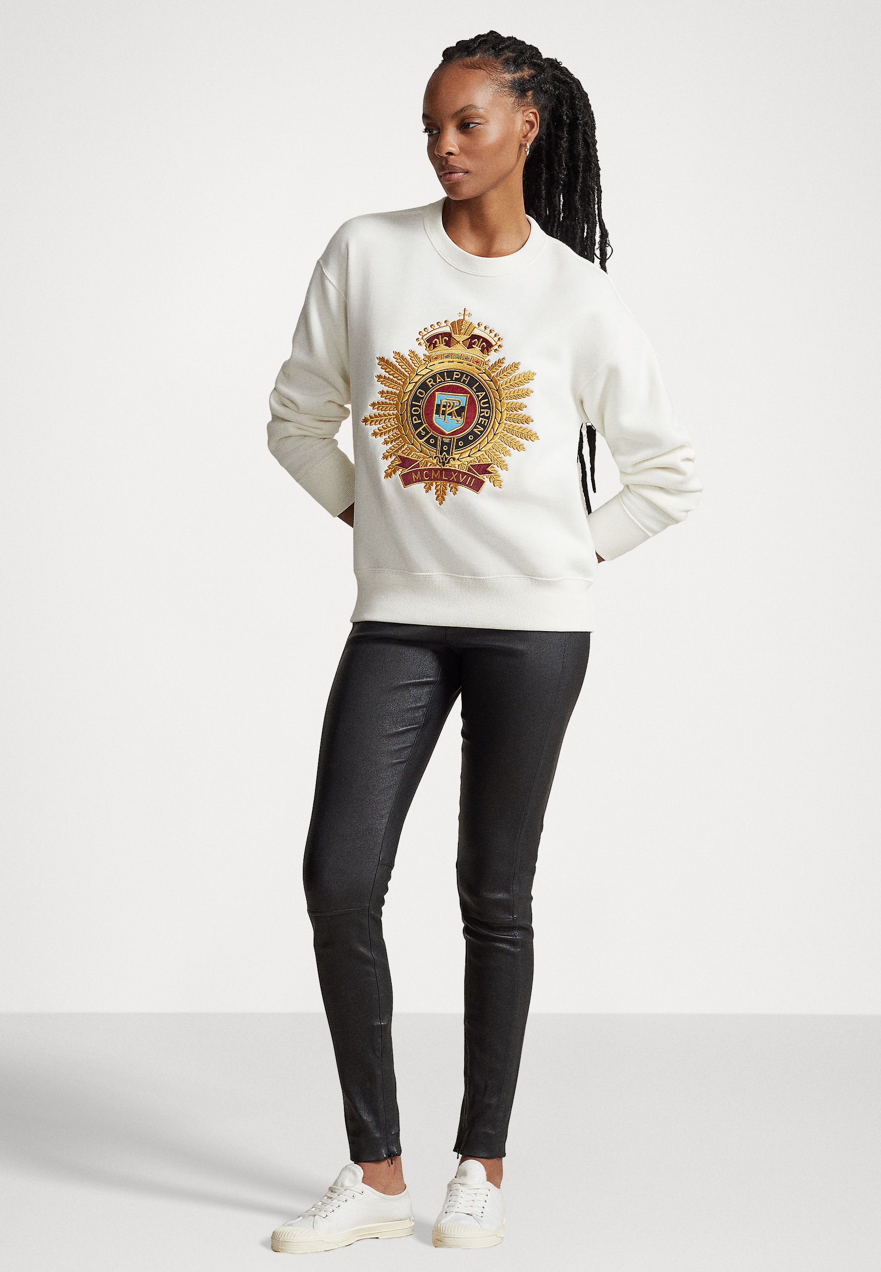 Polo Ralph Lauren LONG SLEEVE - Sweatshirt - nevis/transparent