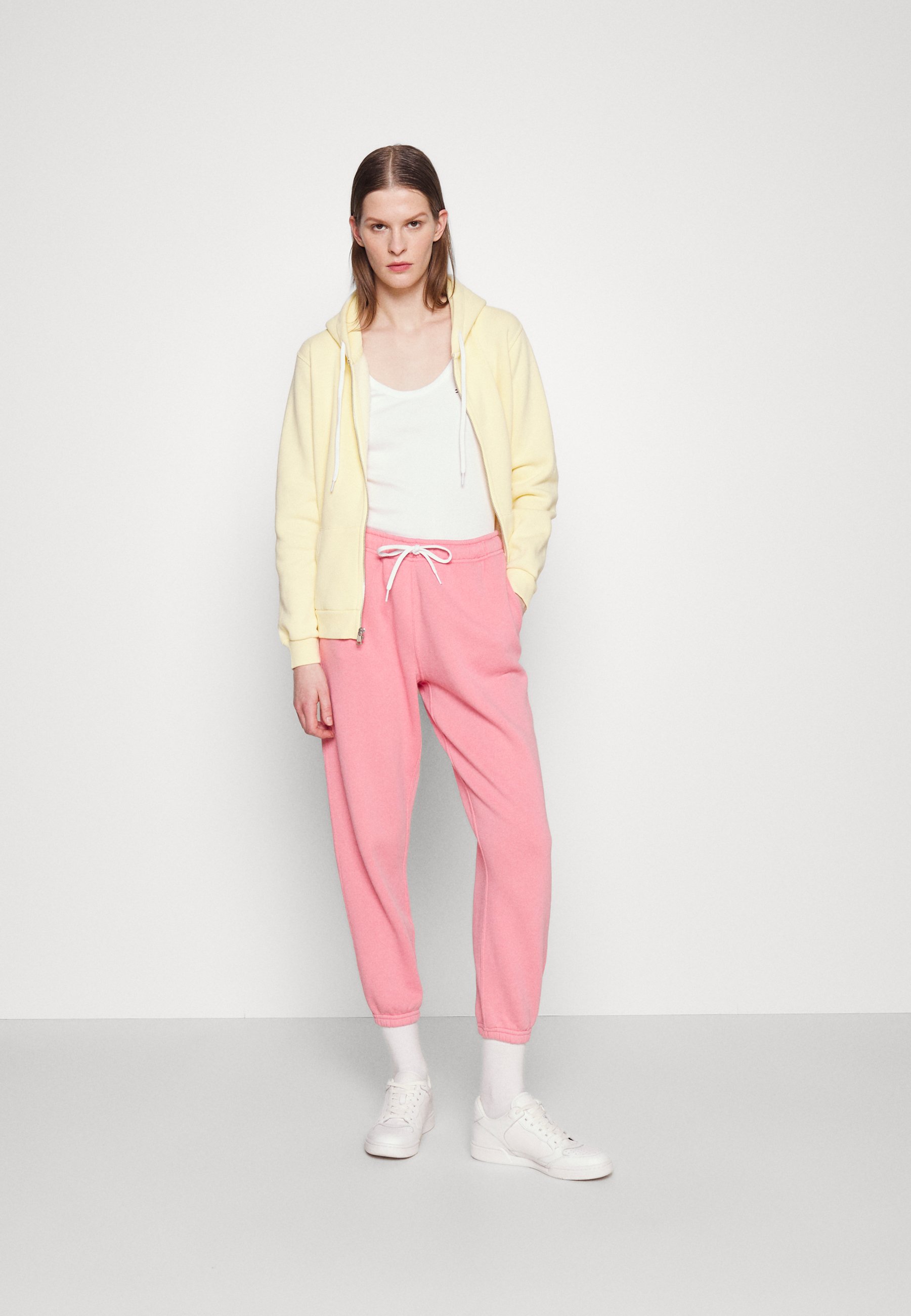 Polo Ralph Lauren ANKLE ATHLETIC - Tracksuit bottoms - dolce pink/pink