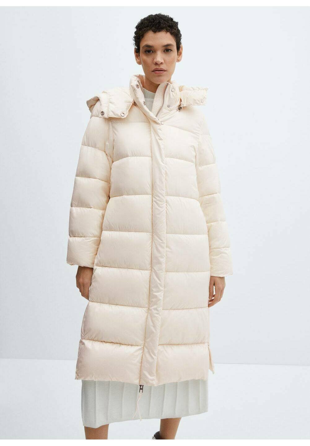 Mango BAMBU - Winter coat - cremeweiß/off-white