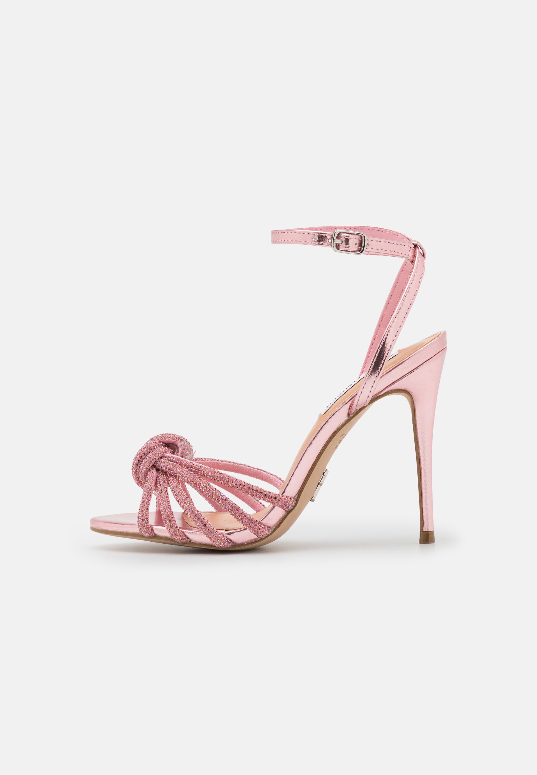 Steve Madden BEDAZZLE - High heeled sandals - blush/nude