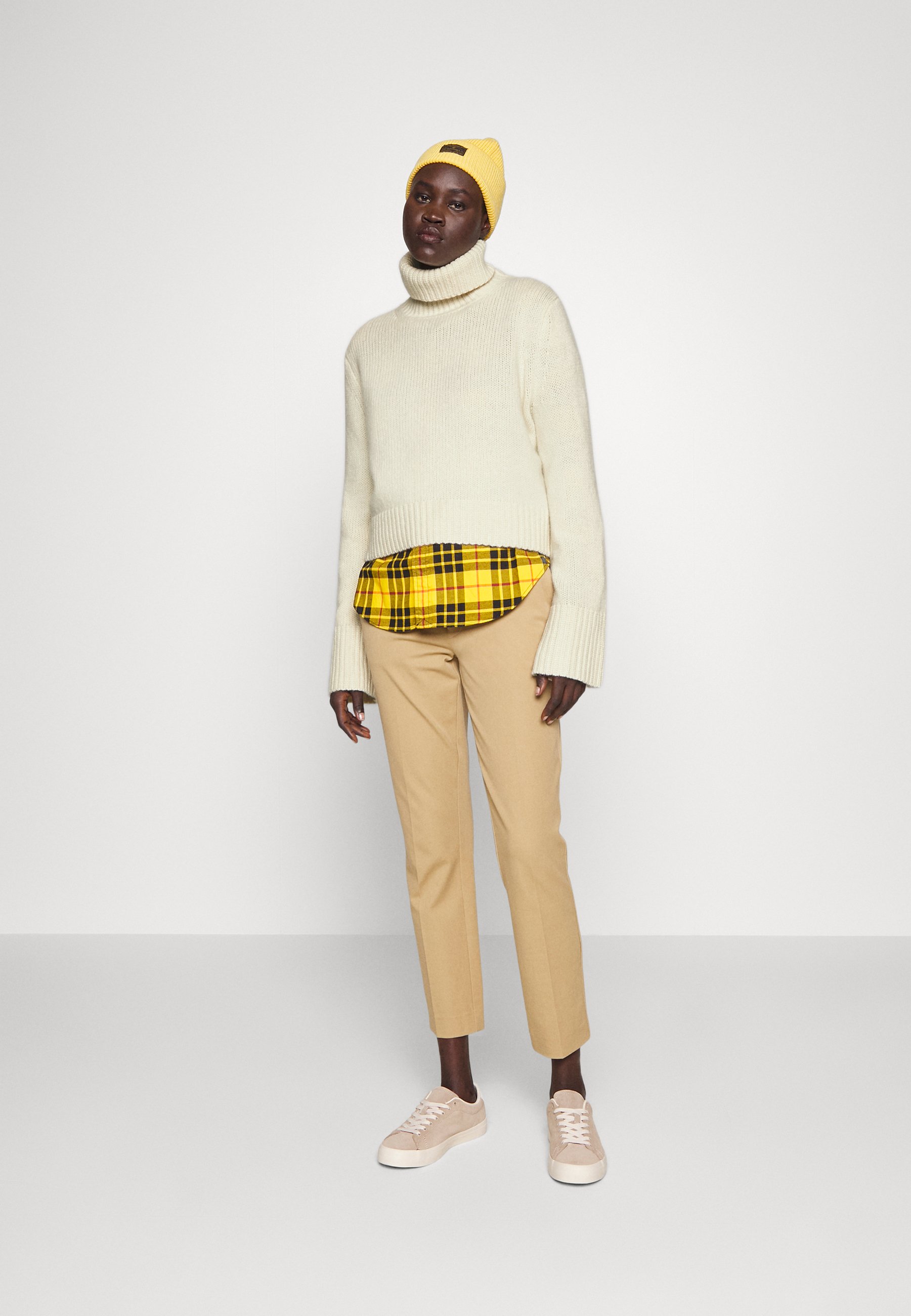 Polo Ralph Lauren LONG SLEEVE - Jumper - authentic cream/off-white