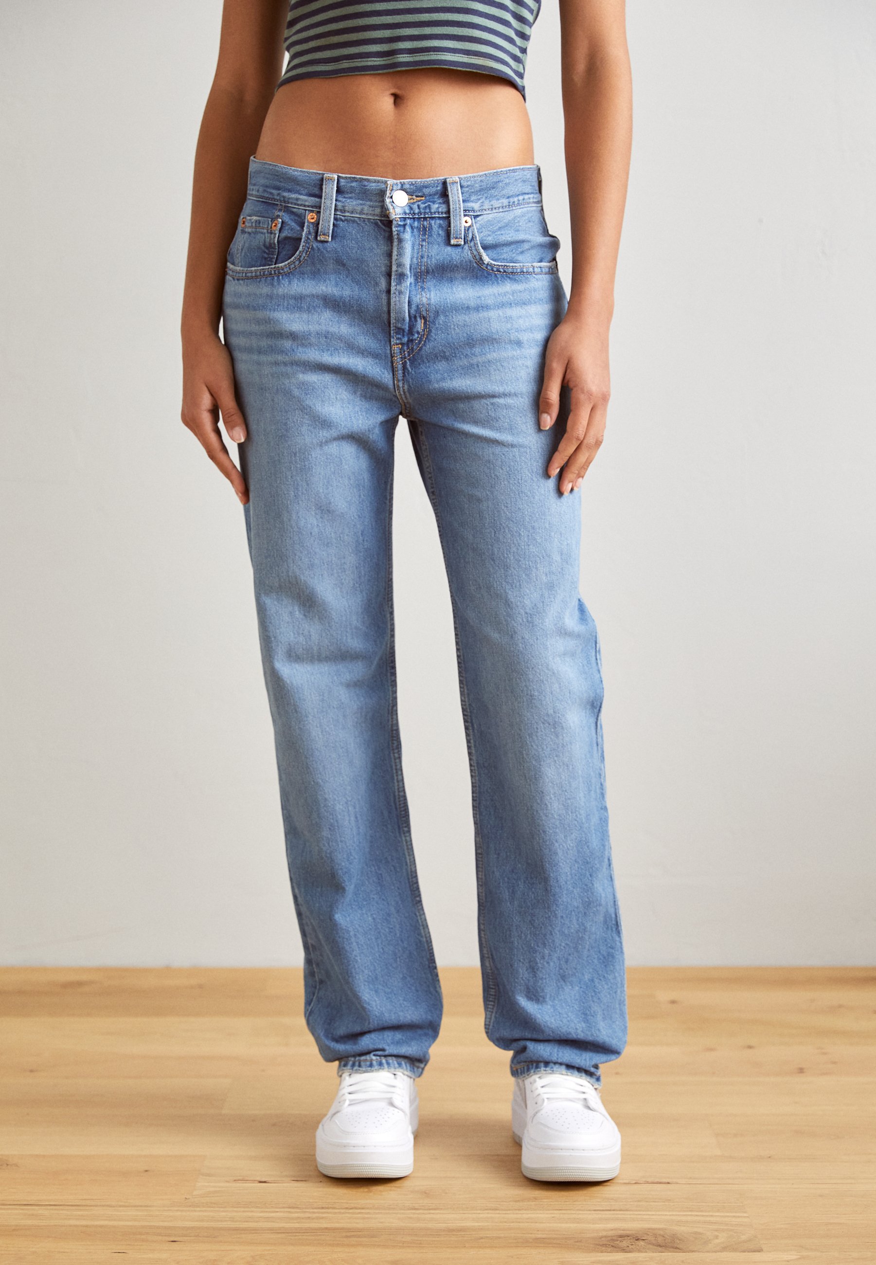 Levi's® LOW PRO - Straight leg jeans - blue denim