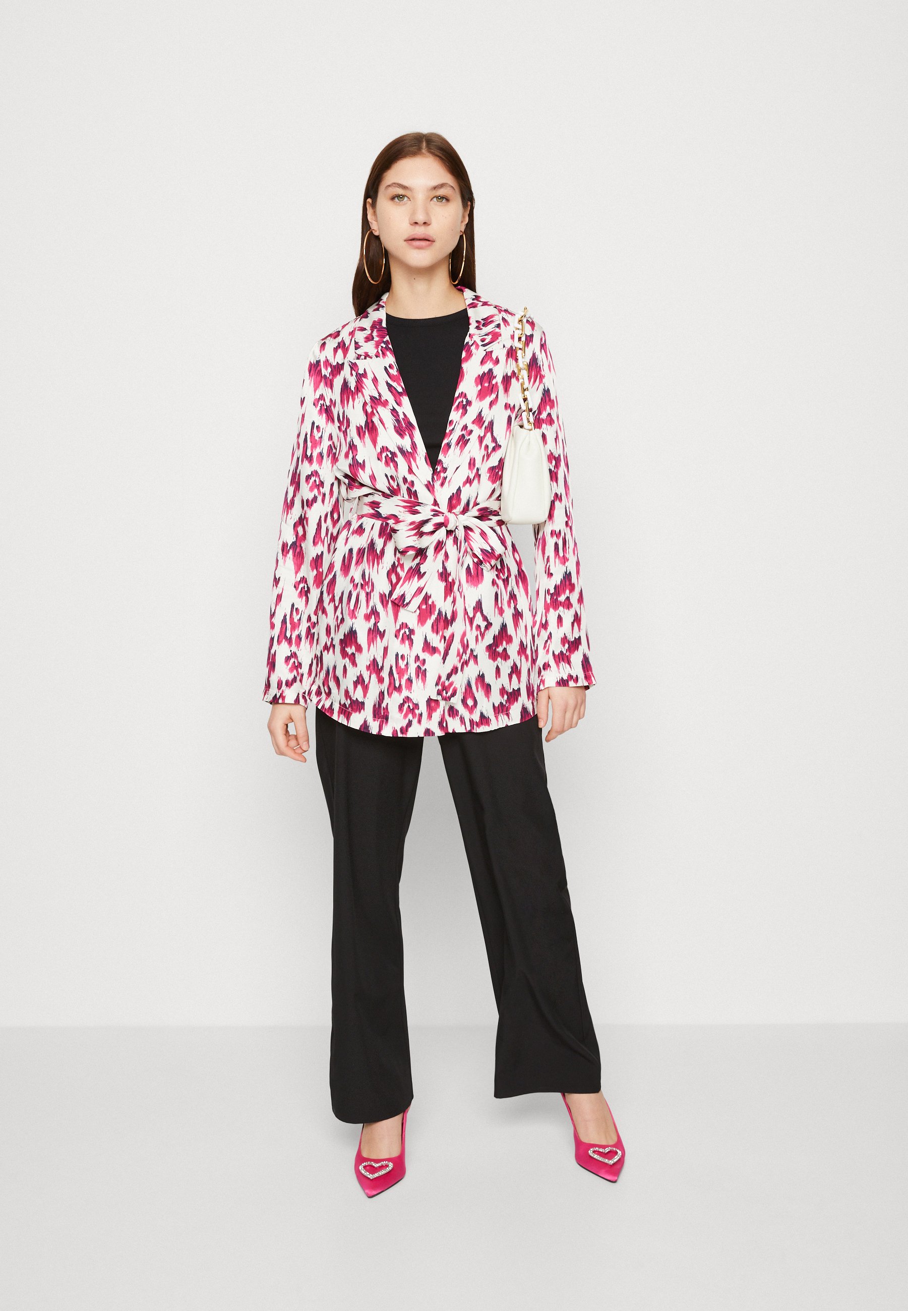 Scotch & Soda PRINTED DRAPEY - Blazer - cherry pie/multi-coloured