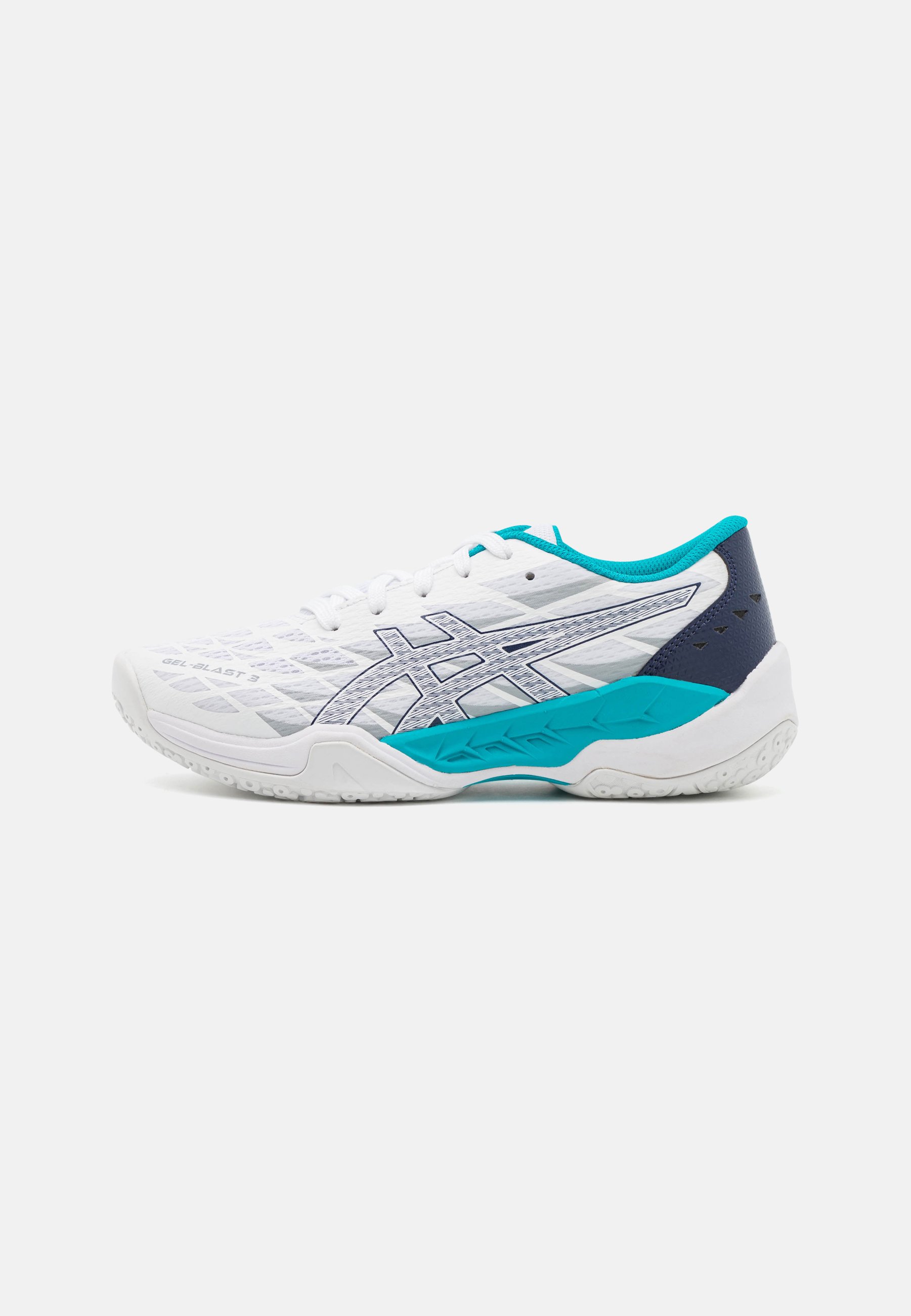 ASICS UNISEX - Handball shoes - white/peacoat/white