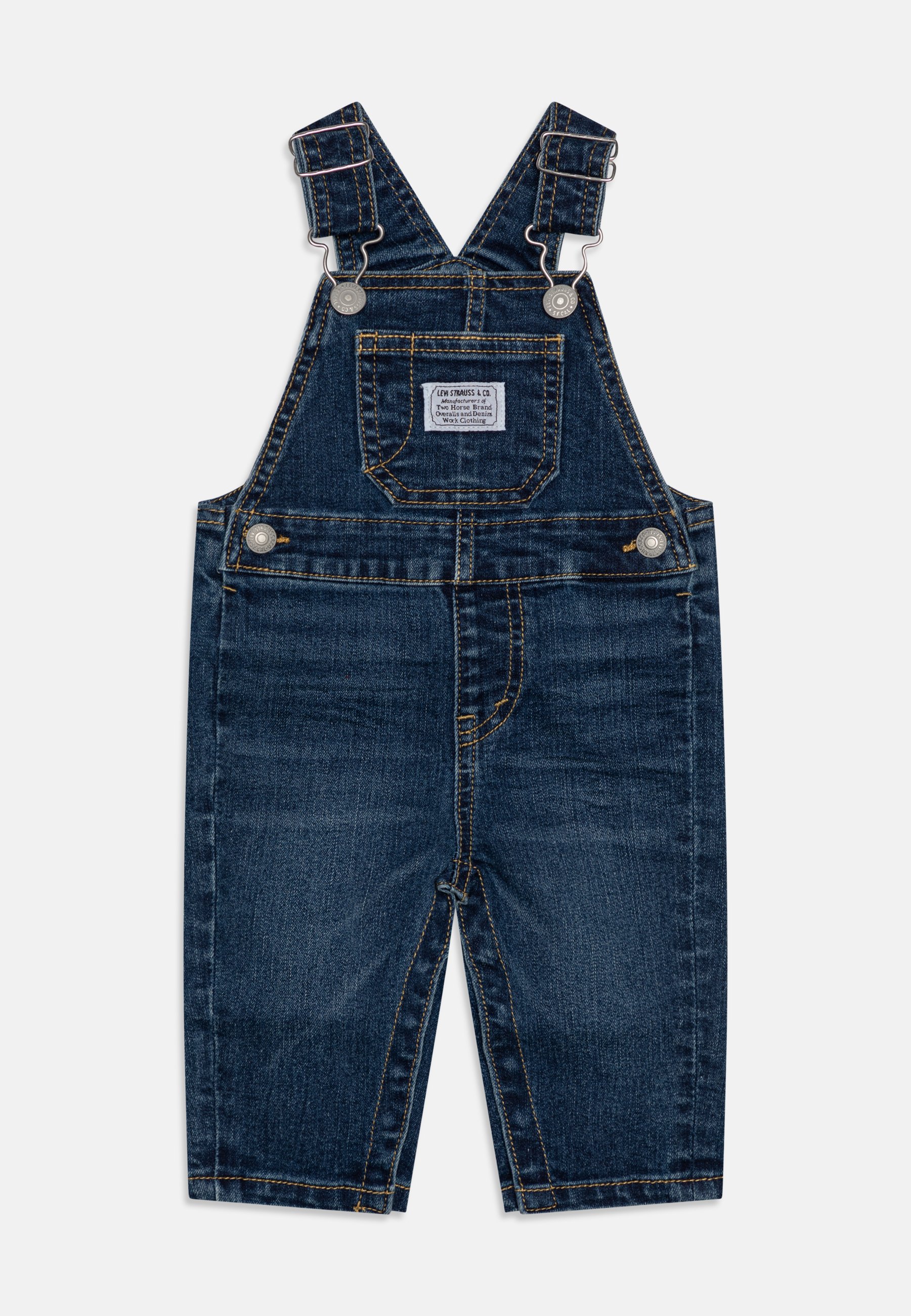 Levi's® SHORTALL - Dungarees - por vida/blue denim