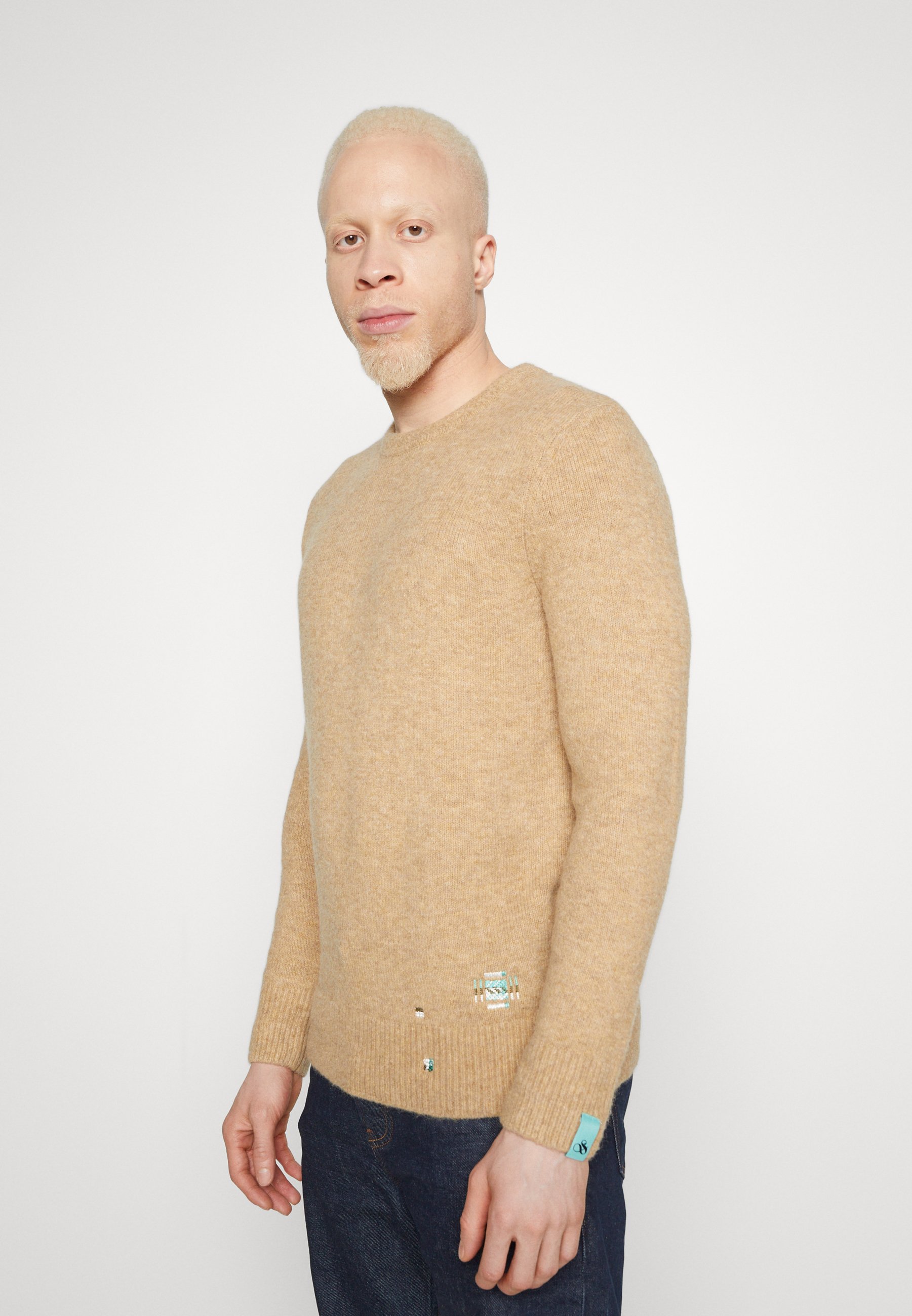 Scotch & Soda REGULAR FIT SOFTY - Jumper - camel