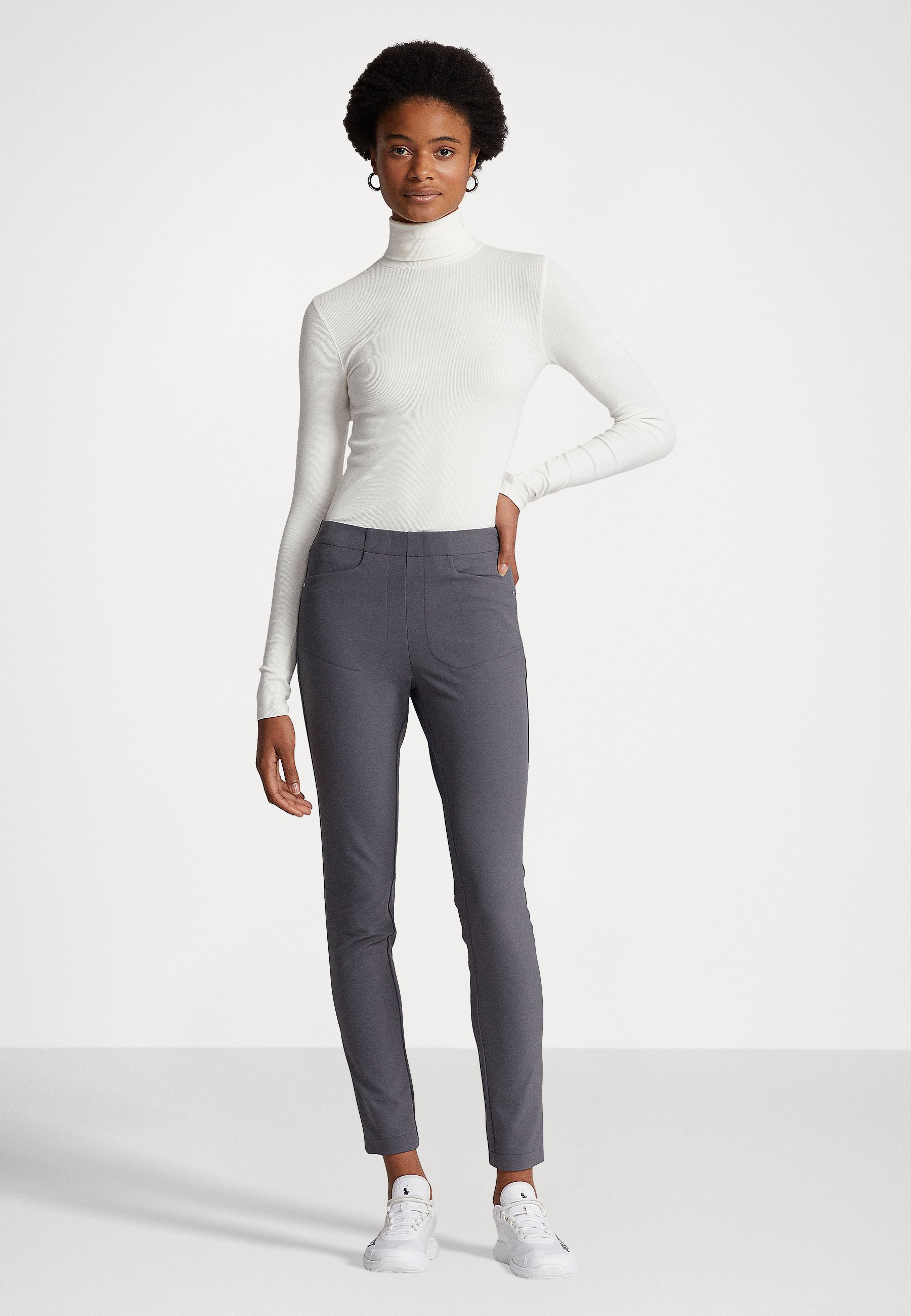Polo Ralph Lauren LONG SLEEVE - Jumper - nevis/white