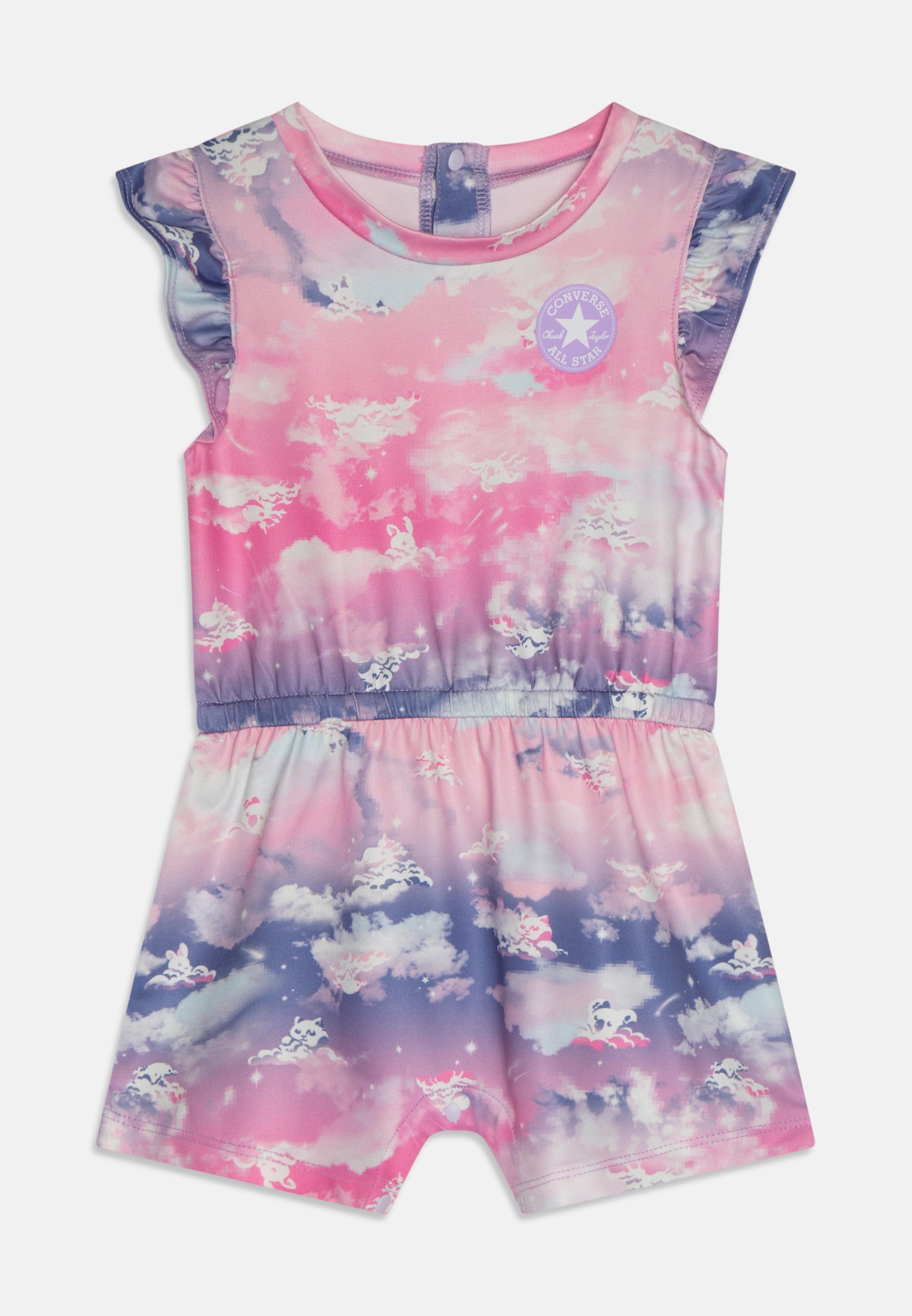 Converse PRINTED ROMPER - Sleep suit - comic purple/purple