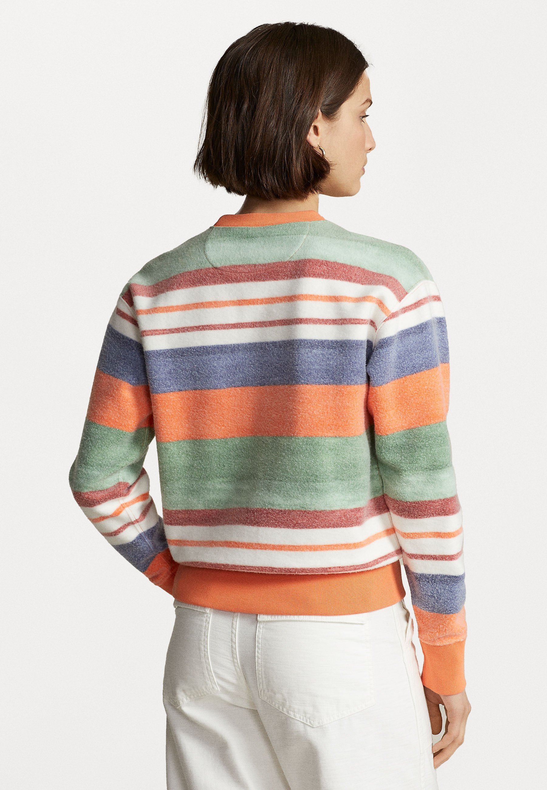 Polo Ralph Lauren LONG SLEEVE - Fleece jumper - multi/multi-coloured