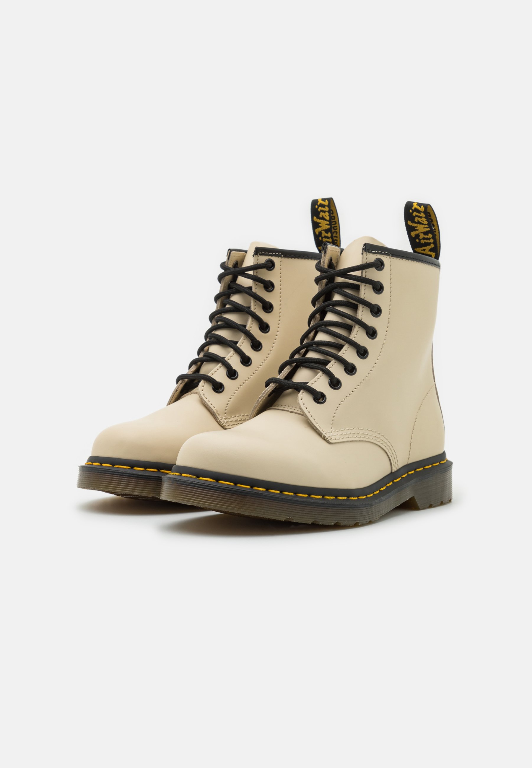 Dr. Martens 1460 UNISEX - Lace-up ankle boots - parchment beige/off-white