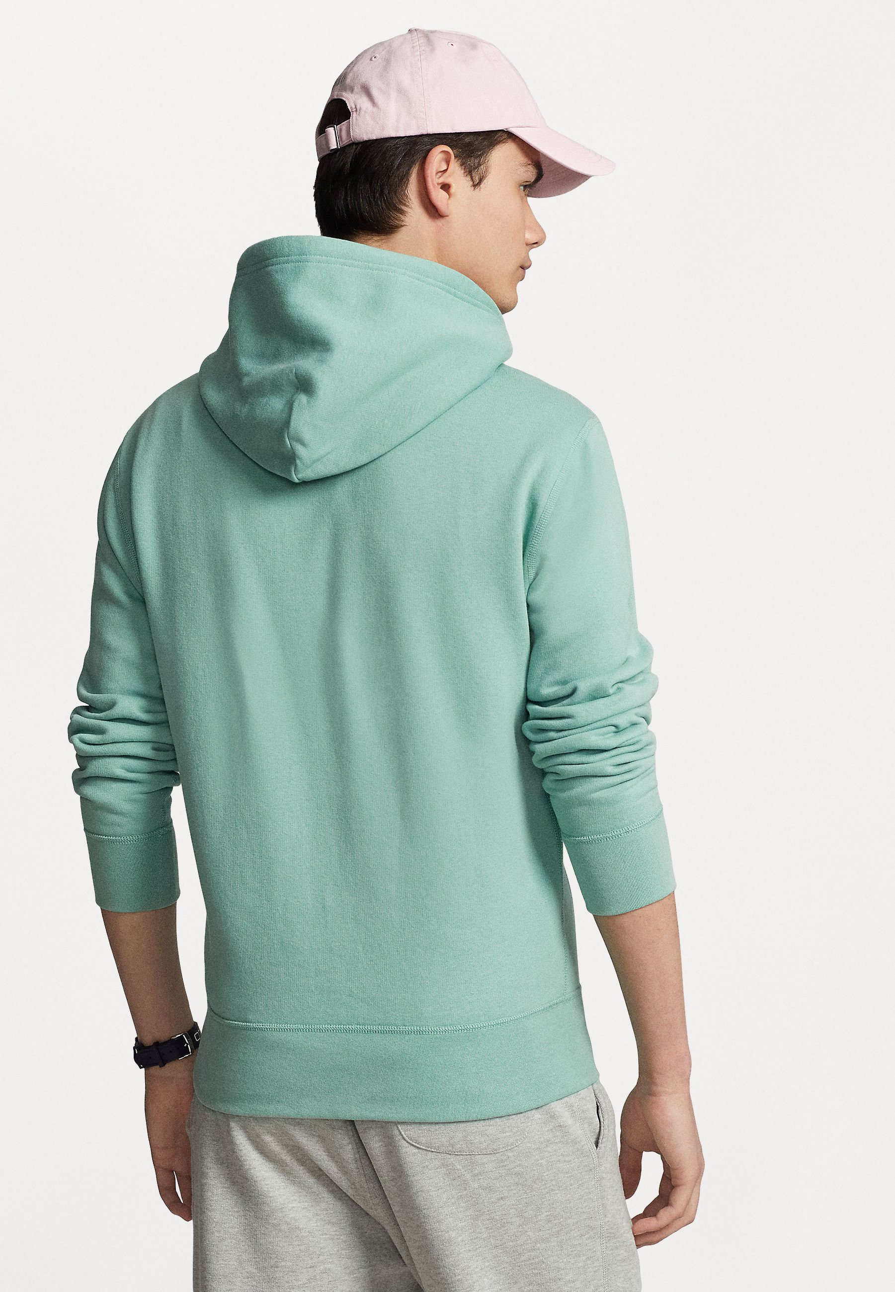 Polo Ralph Lauren LONG SLEEVE - Sweatshirt - essex green/green