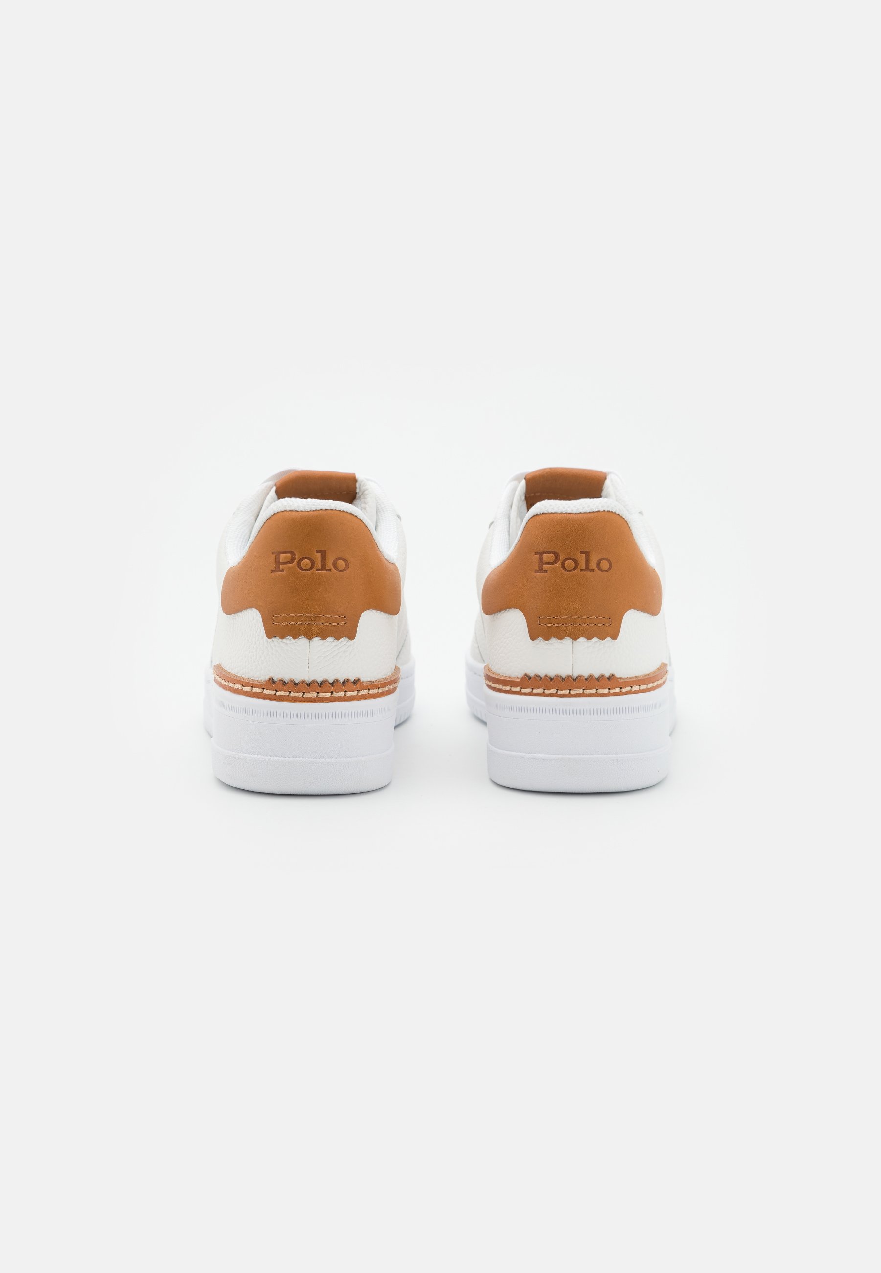 Polo Ralph Lauren MASTERS LACE UNISEX - Trainers - deckwash white/tan/off-white