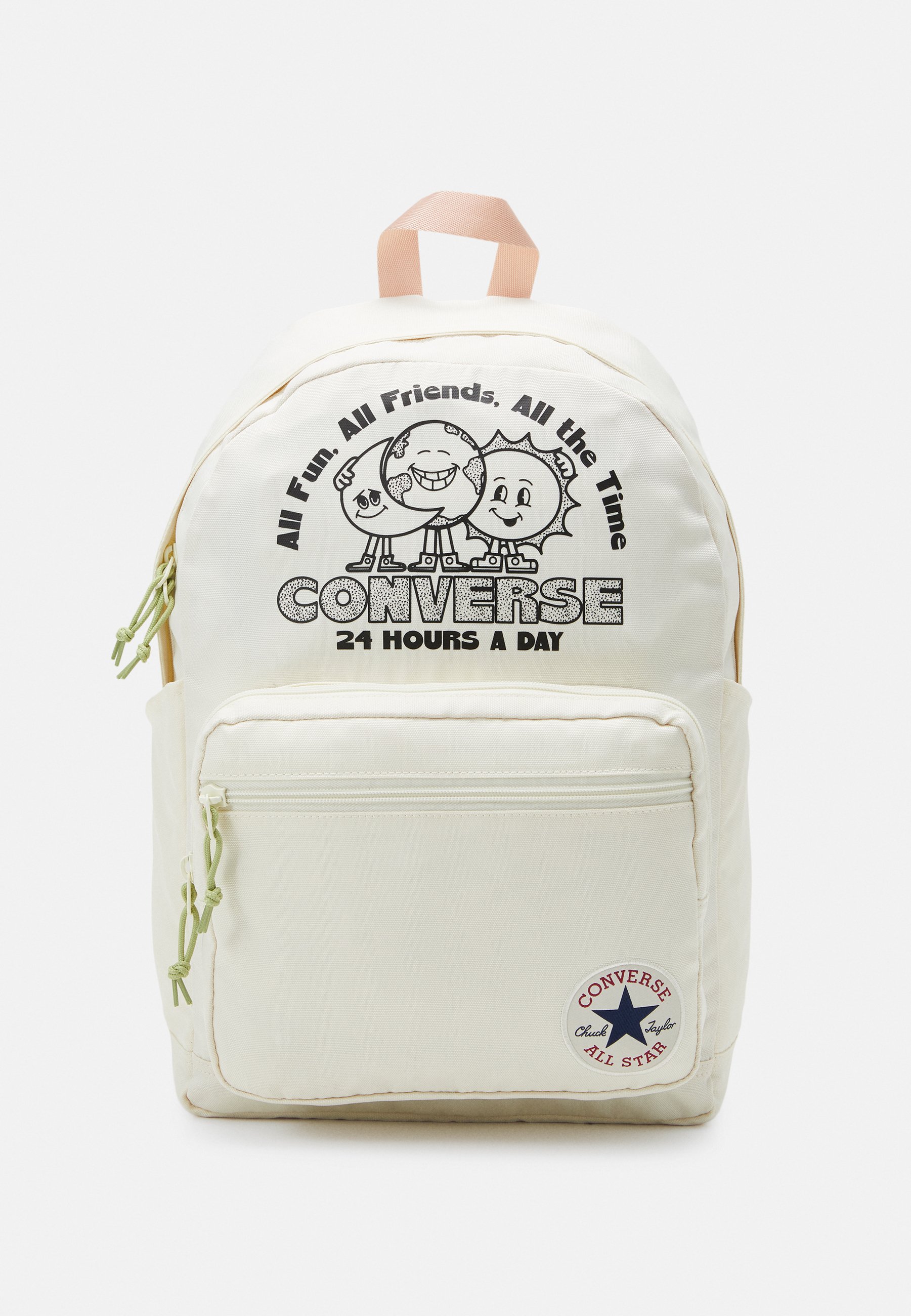 Converse UNISEX GO BACKPACK - Rucksack - egret/off-white