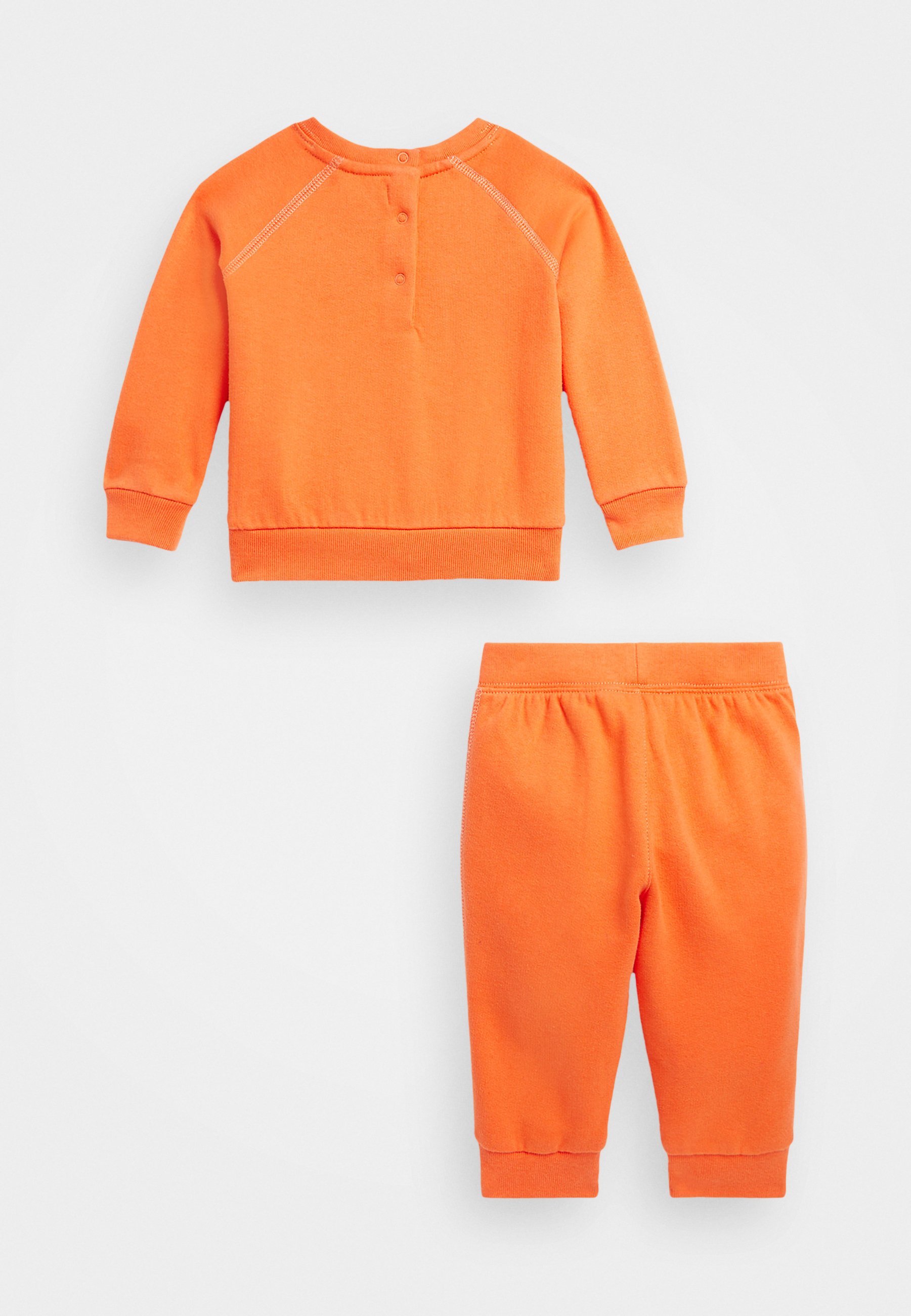 Polo Ralph Lauren HOOK UP PANT SET - Sweatshirt - may orange/orange