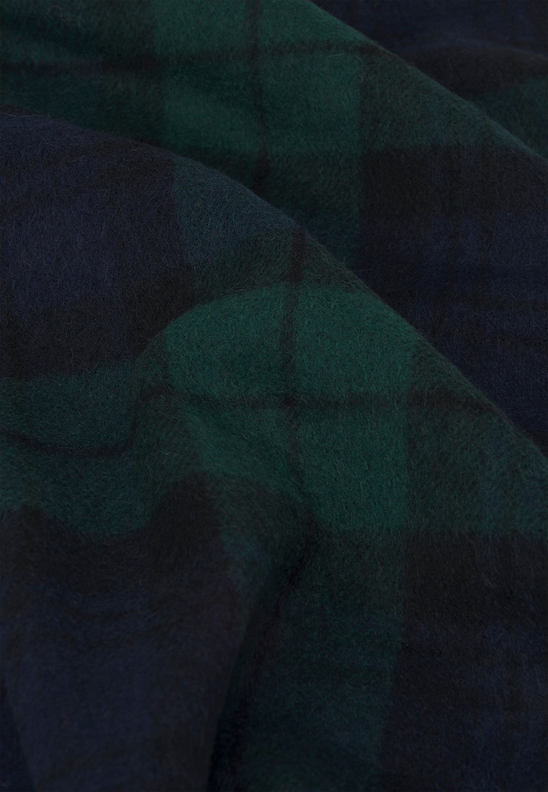 Polo Ralph Lauren TARTAN UNISEX - Scarf - blackwatch/dark blue