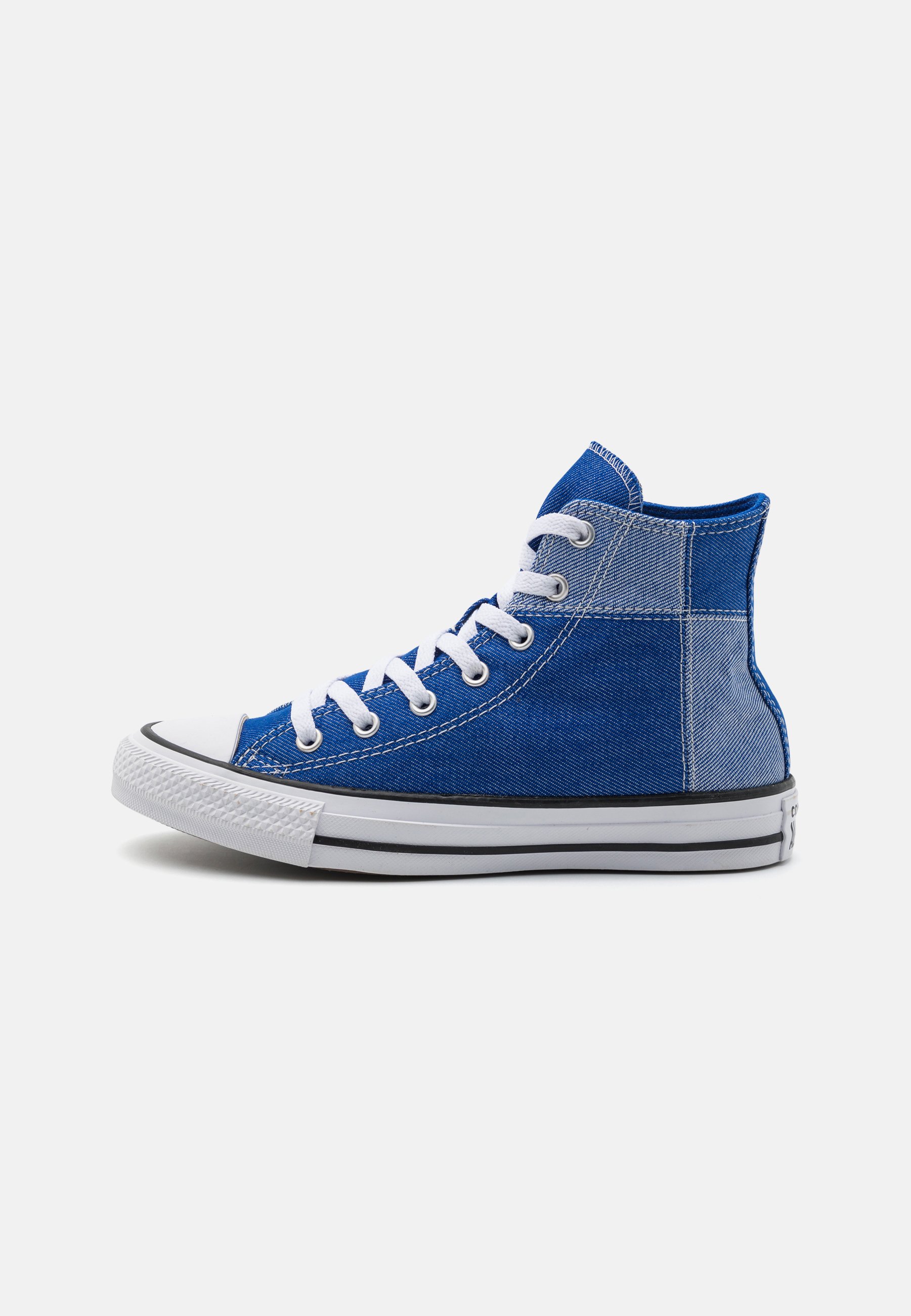 Converse CHUCK TAYLOR ALL STAR SPLIT PANEL SUMMER UNISEX - High-top trainers - blue/black/white/light blue