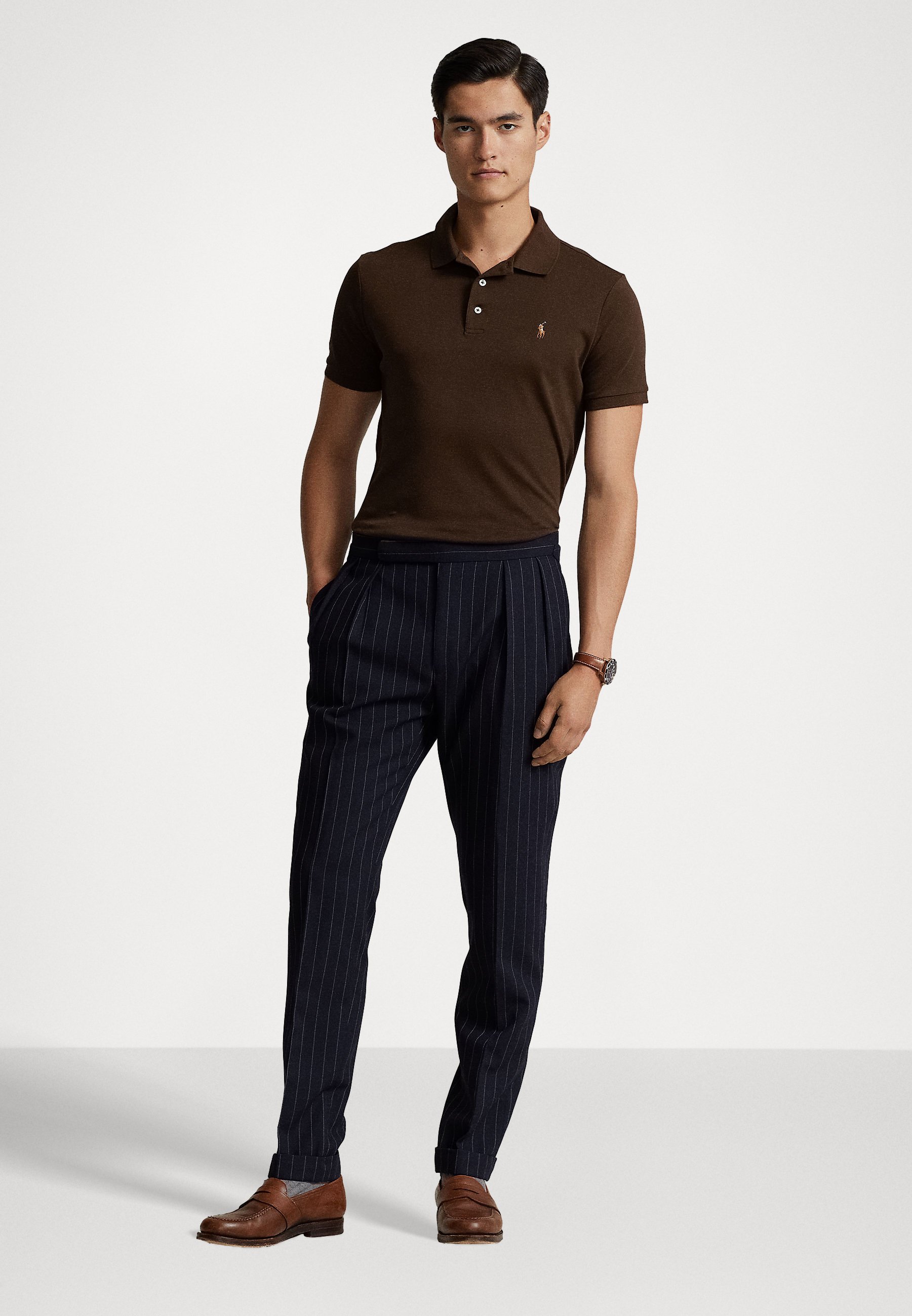 Polo Ralph Lauren SHORT SLEEVE - Polo shirt - mohican brown/brown
