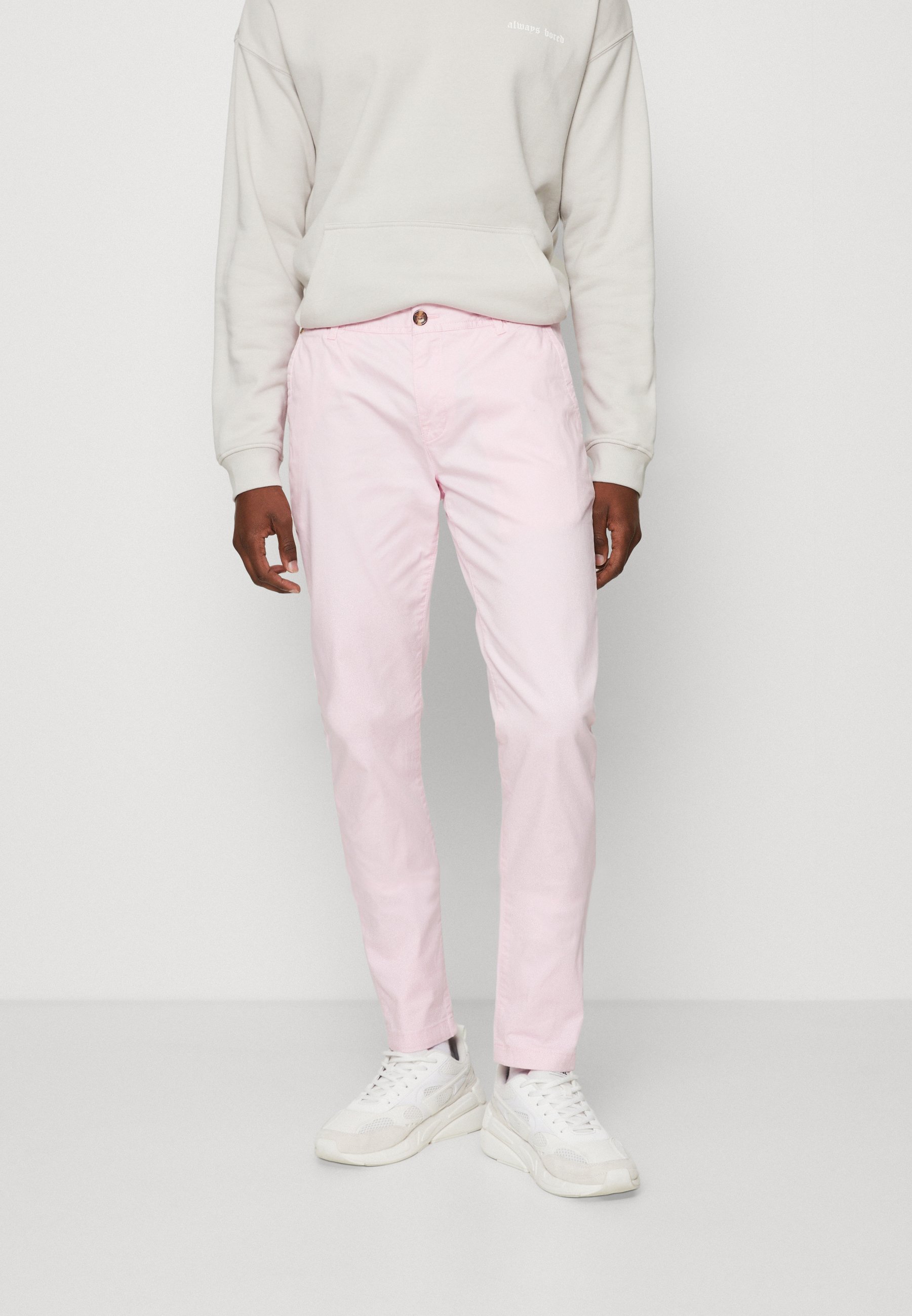 Scotch & Soda ESSENTIALS MOTT SUPER SLIM FIT - Chinos - rose/pink
