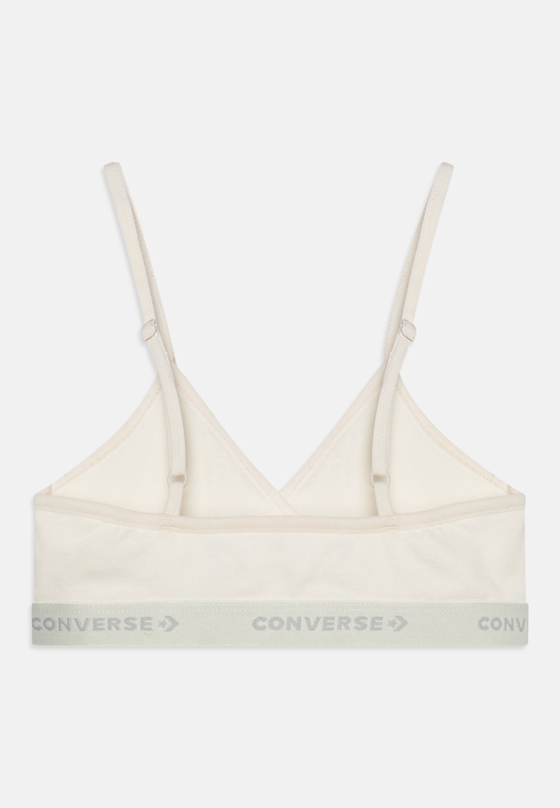 Converse TRIANGLE BRALLETE 2 PACK - Bustier - egret/off-white