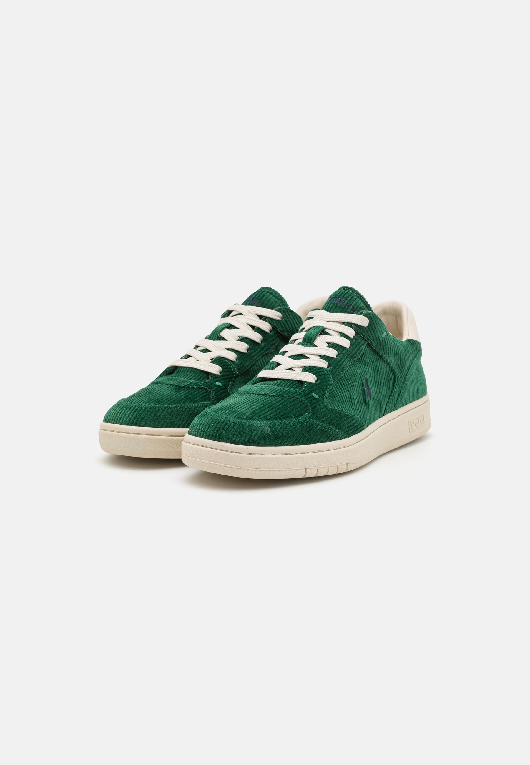 Polo Ralph Lauren LUX LACE UNISEX - Trainers - new forest/white