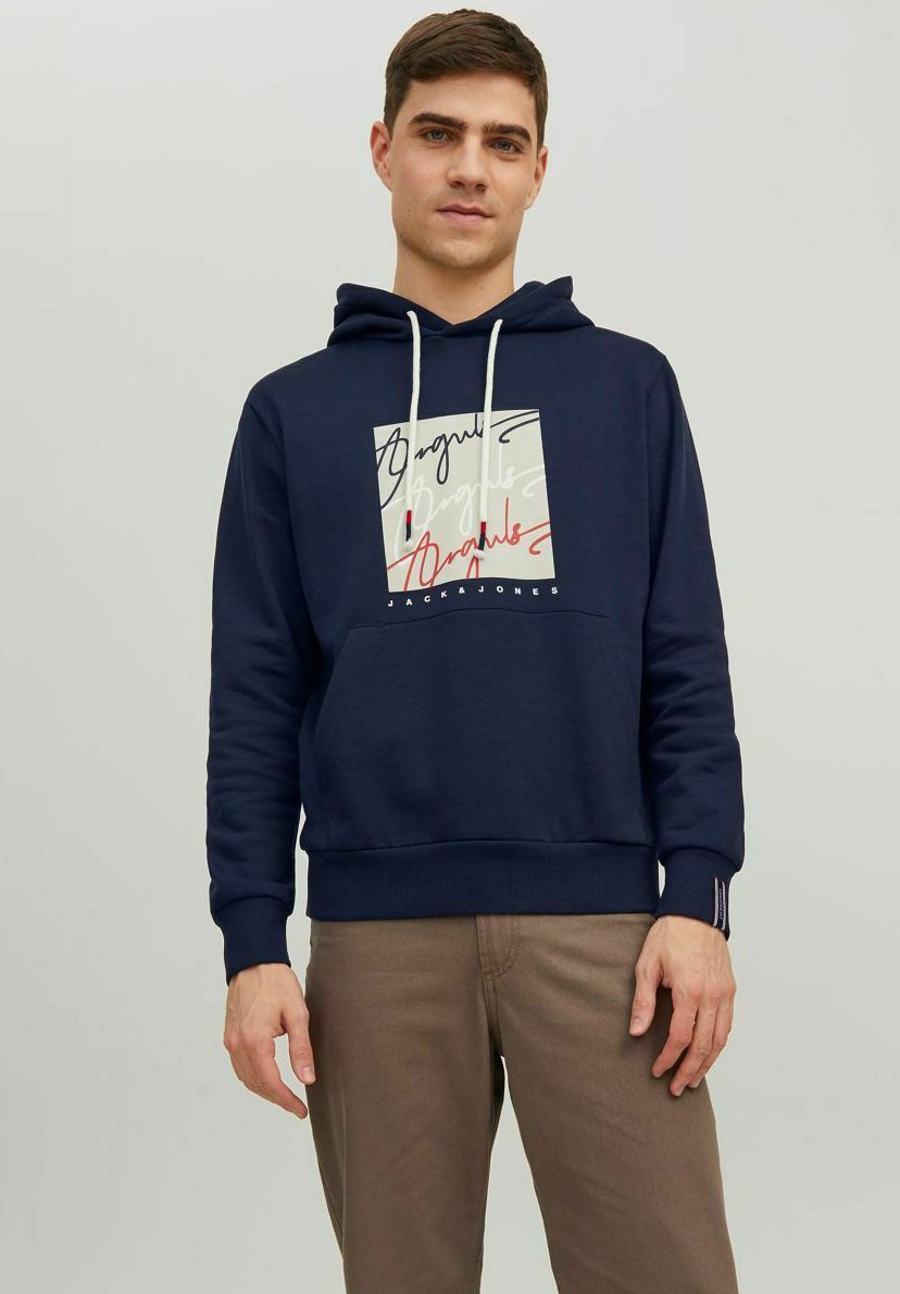 Jack &Jones JORJOSH - Hoodie - navy blazer/dark blue