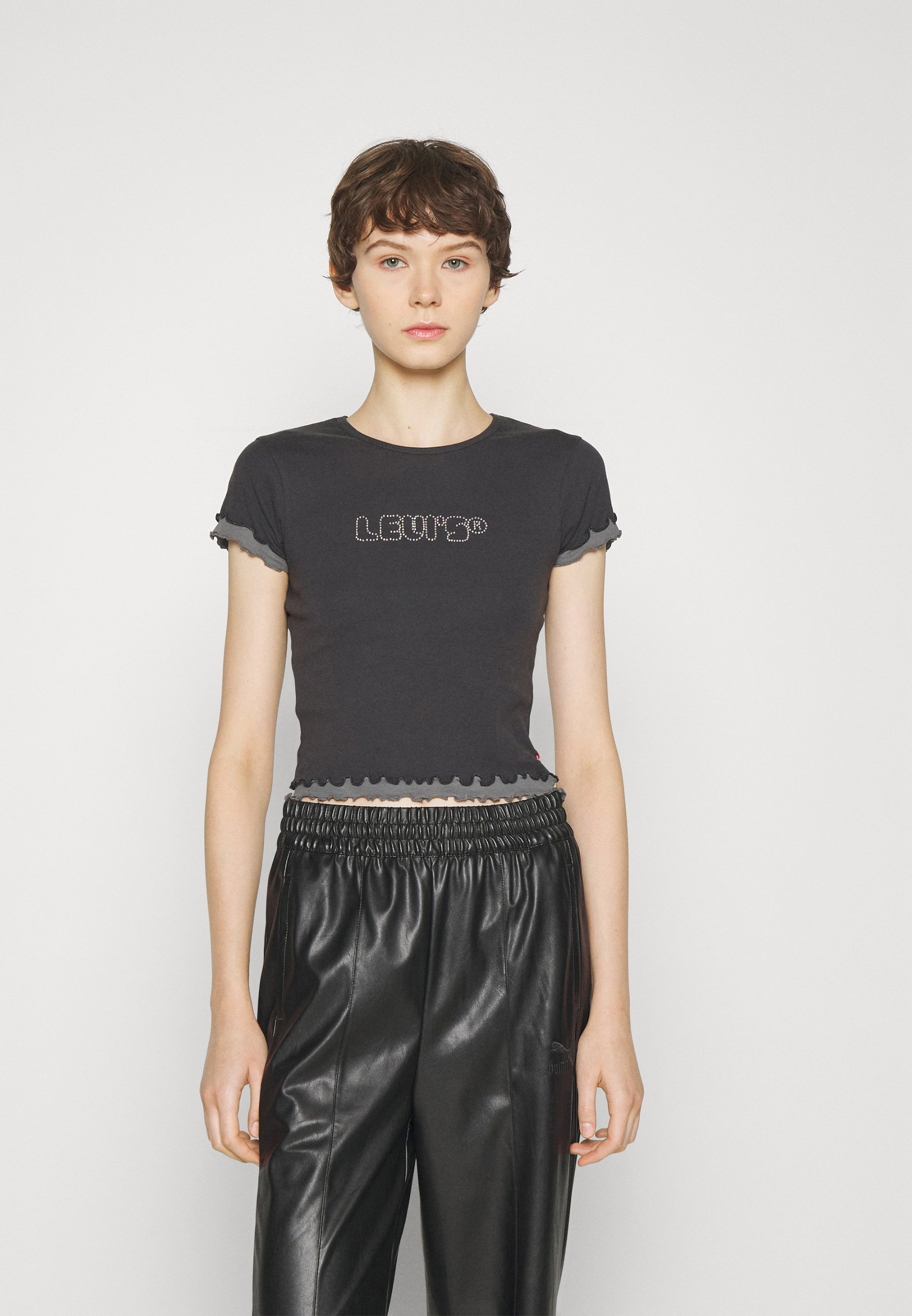 Levi's® GRAPHIC RAVE TEE - Print T-shirt - bling dark pha/black
