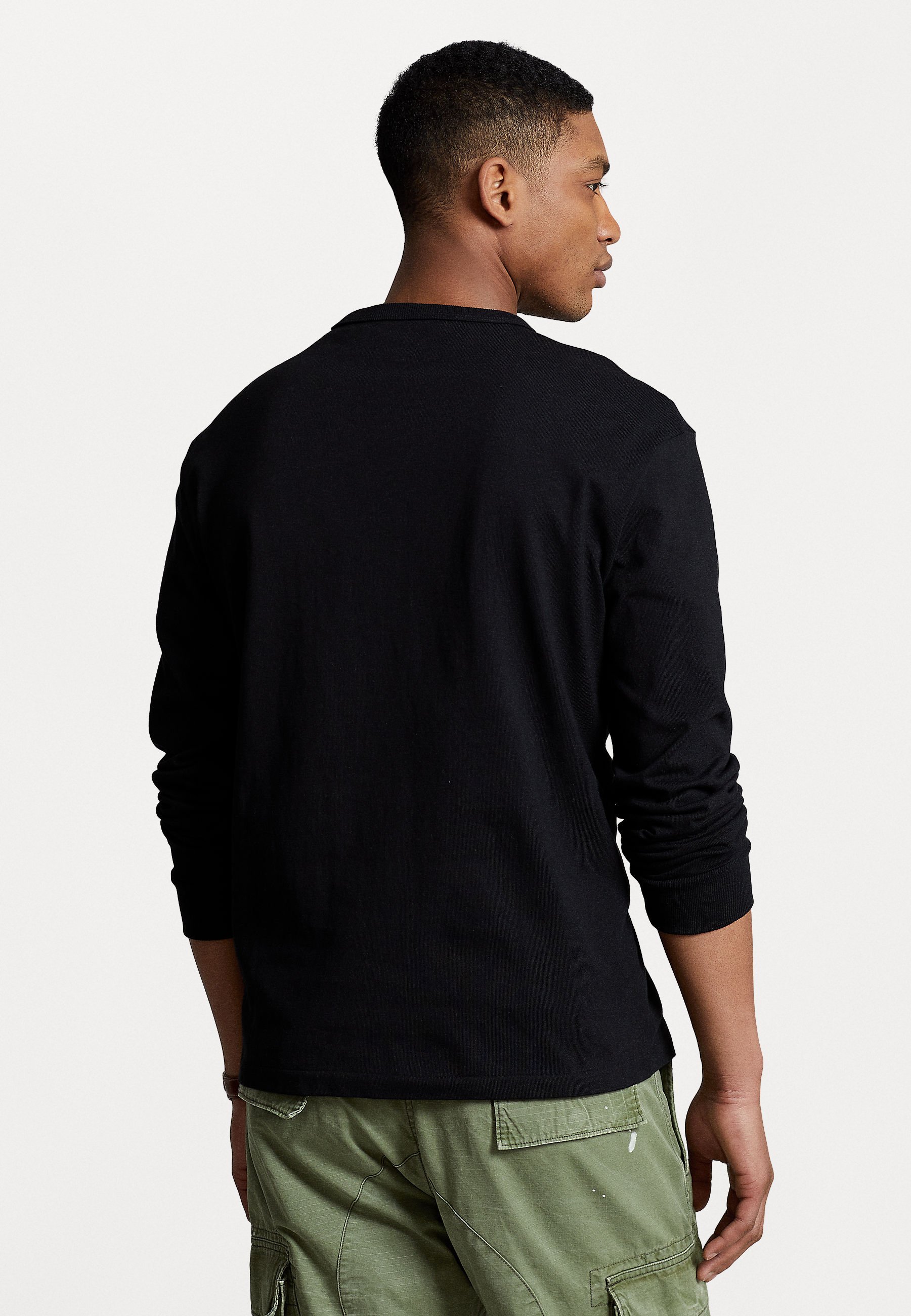 Polo Ralph Lauren LONG SLEEVE - Long sleeved top - black