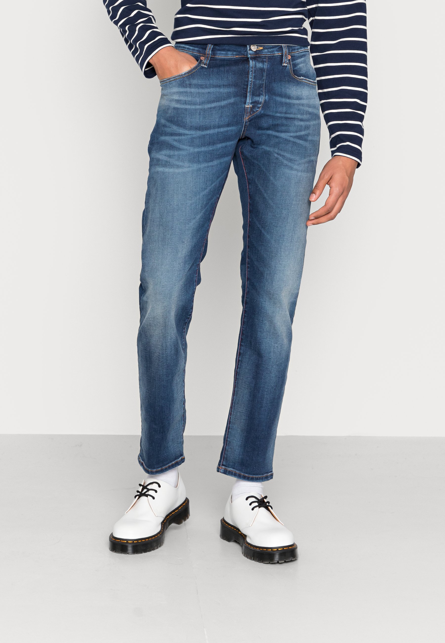 Scotch & Soda HIDDEN BLAUW - Slim fit jeans - hidden blauw/dark-blue denim