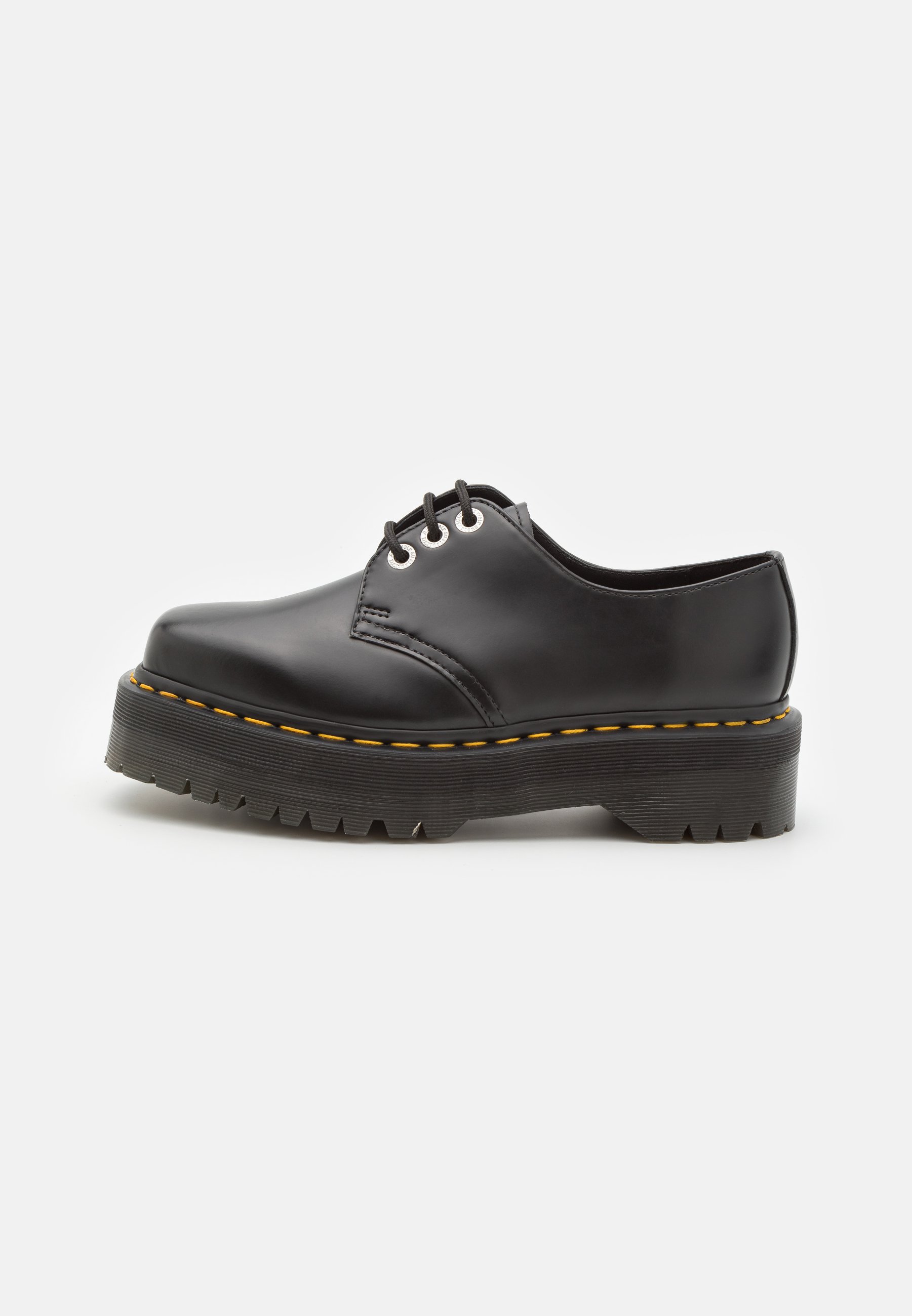 Dr. Martens 1461 QUAD SQUARED UNISEX - Casual lace-ups - black polished smooth/black