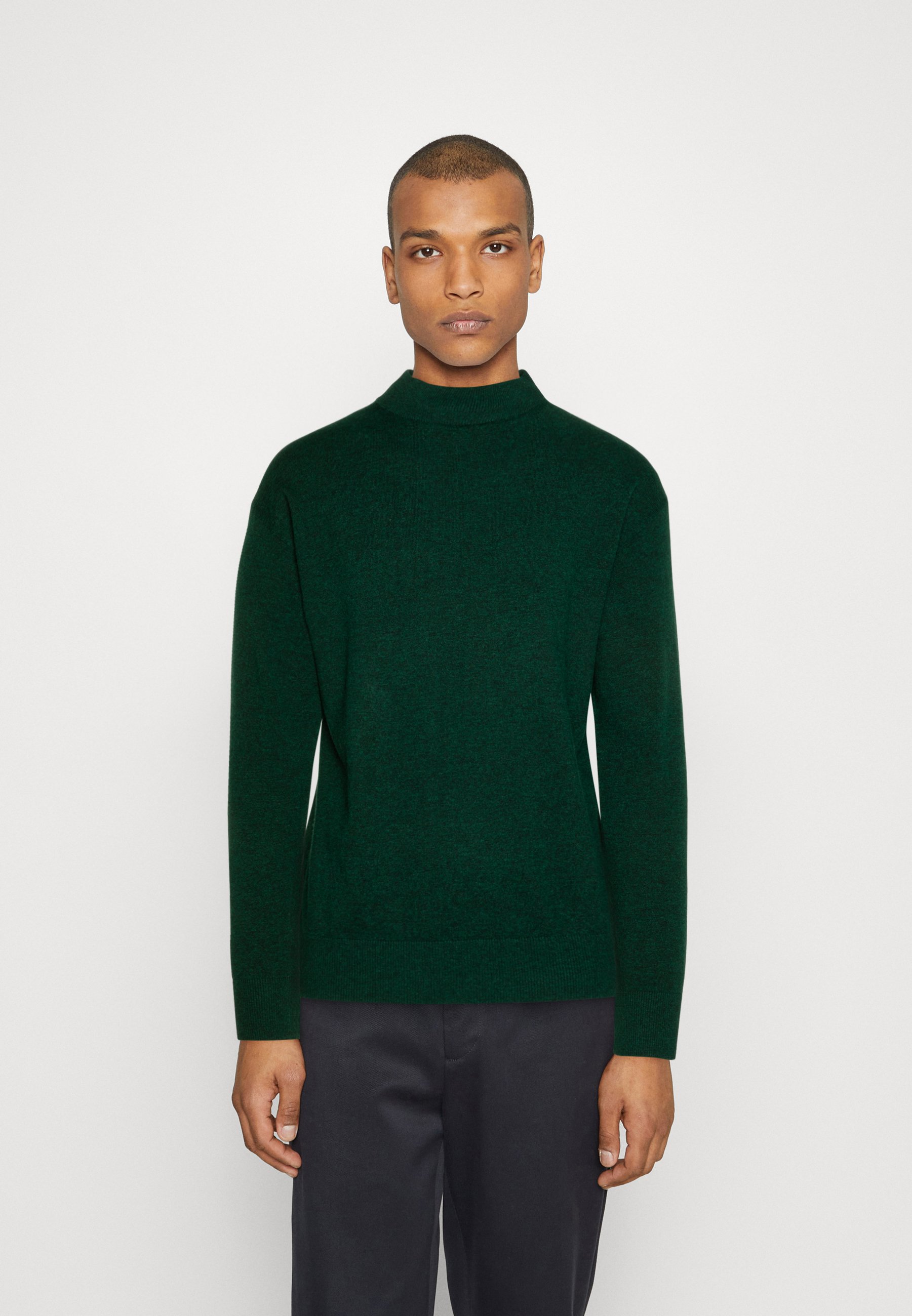 Scotch & Soda DROPPED SHOULDER BASIC - Jumper - artic teal/blue