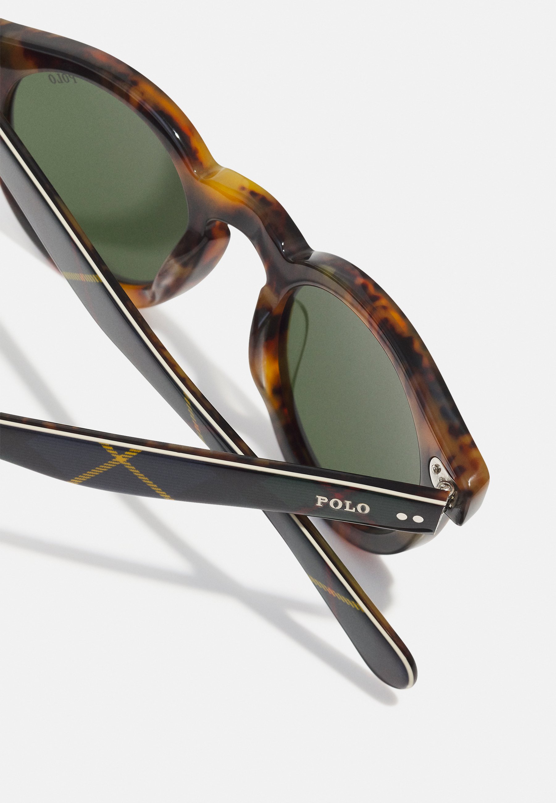 Polo Ralph Lauren UNISEX - Sunglasses - shiny jerry havana / bottle green/brown