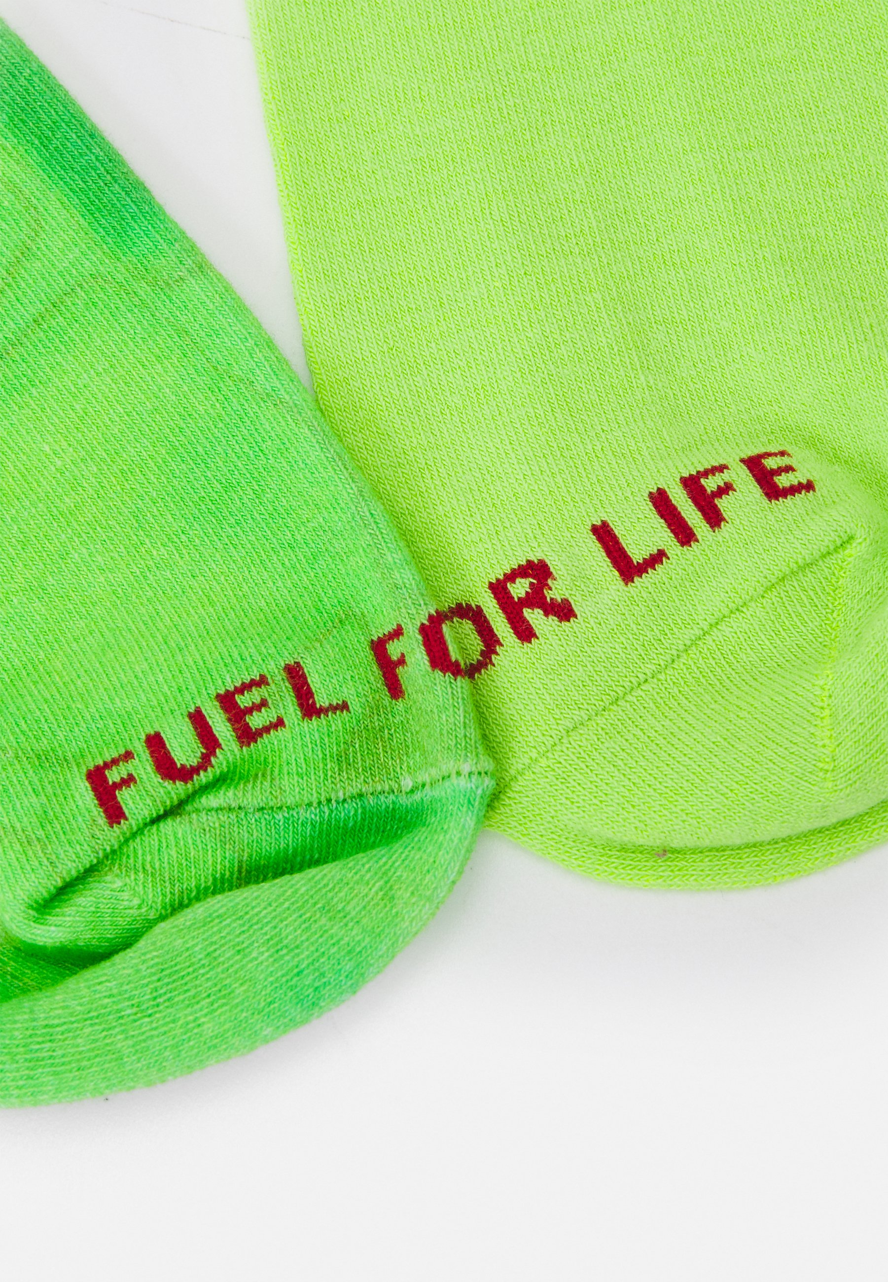 Diesel SKM-RAY-TWOPACK 2 PACK - Socks - fluo green/neon green