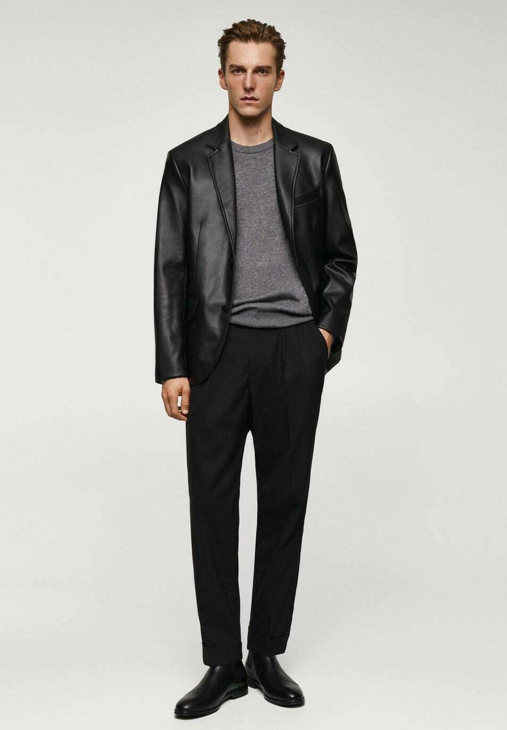 Mango TOTEM - Blazer jacket - black