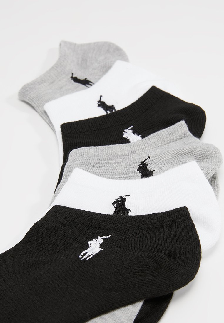 Polo Ralph Lauren ULTRALOW SOCK 6-PACK - Socks - white/black/grey/white