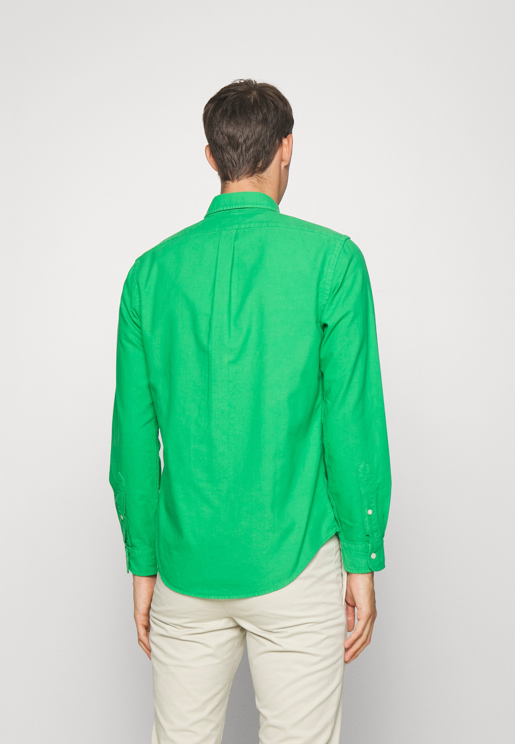 Polo Ralph Lauren LONG SLEEVE SPORT - Shirt - preppy green/green