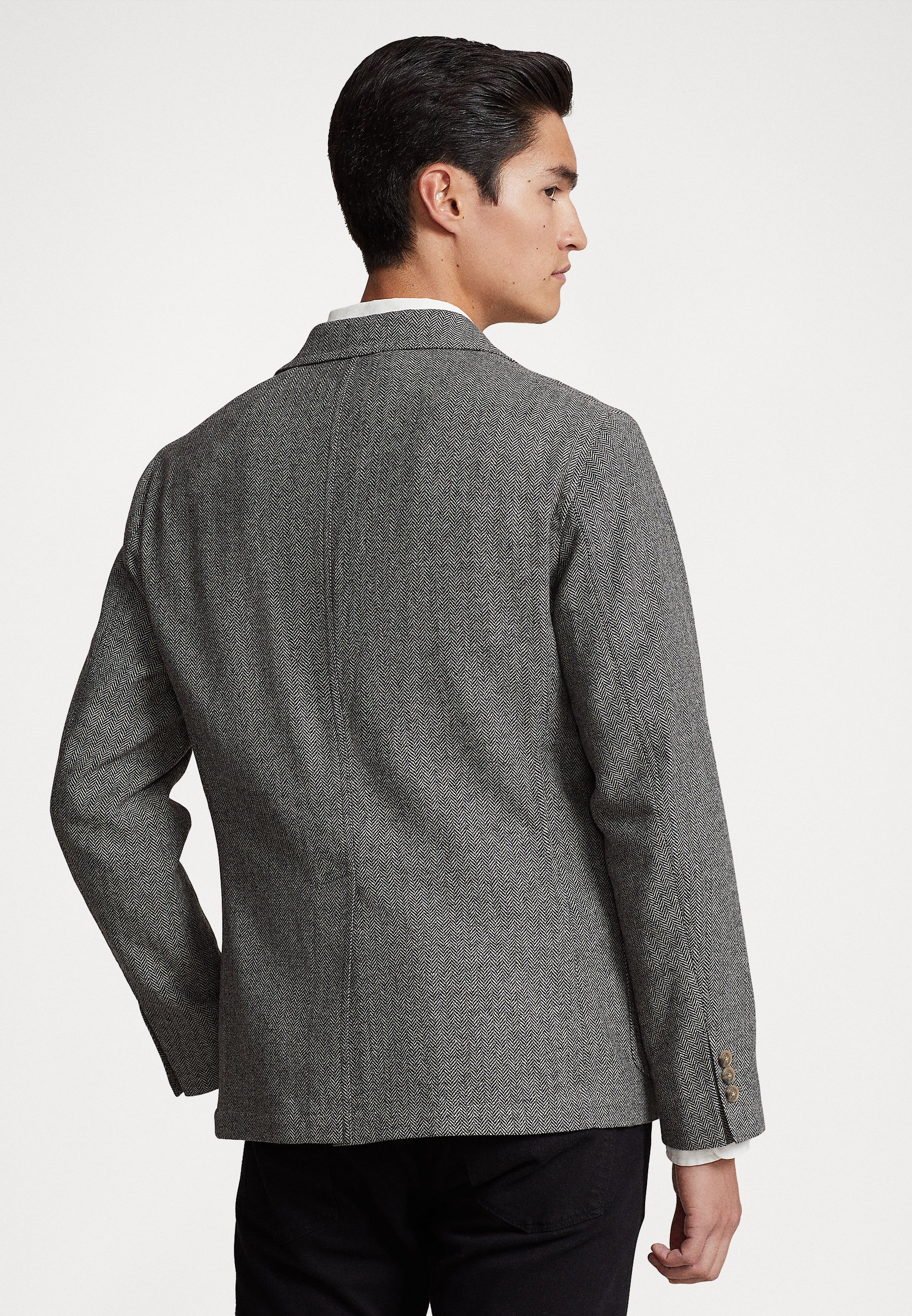 Polo Ralph Lauren SINGLE BREASTED SPORTCOAT - Blazer jacket - black/cream/black