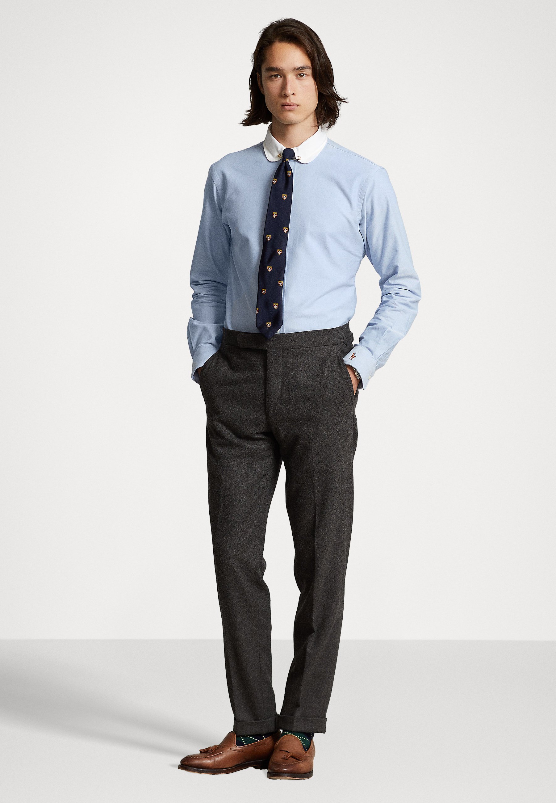 Polo Ralph Lauren CUSTOM FIT OXFORD SHIRT - Formal shirt - blue