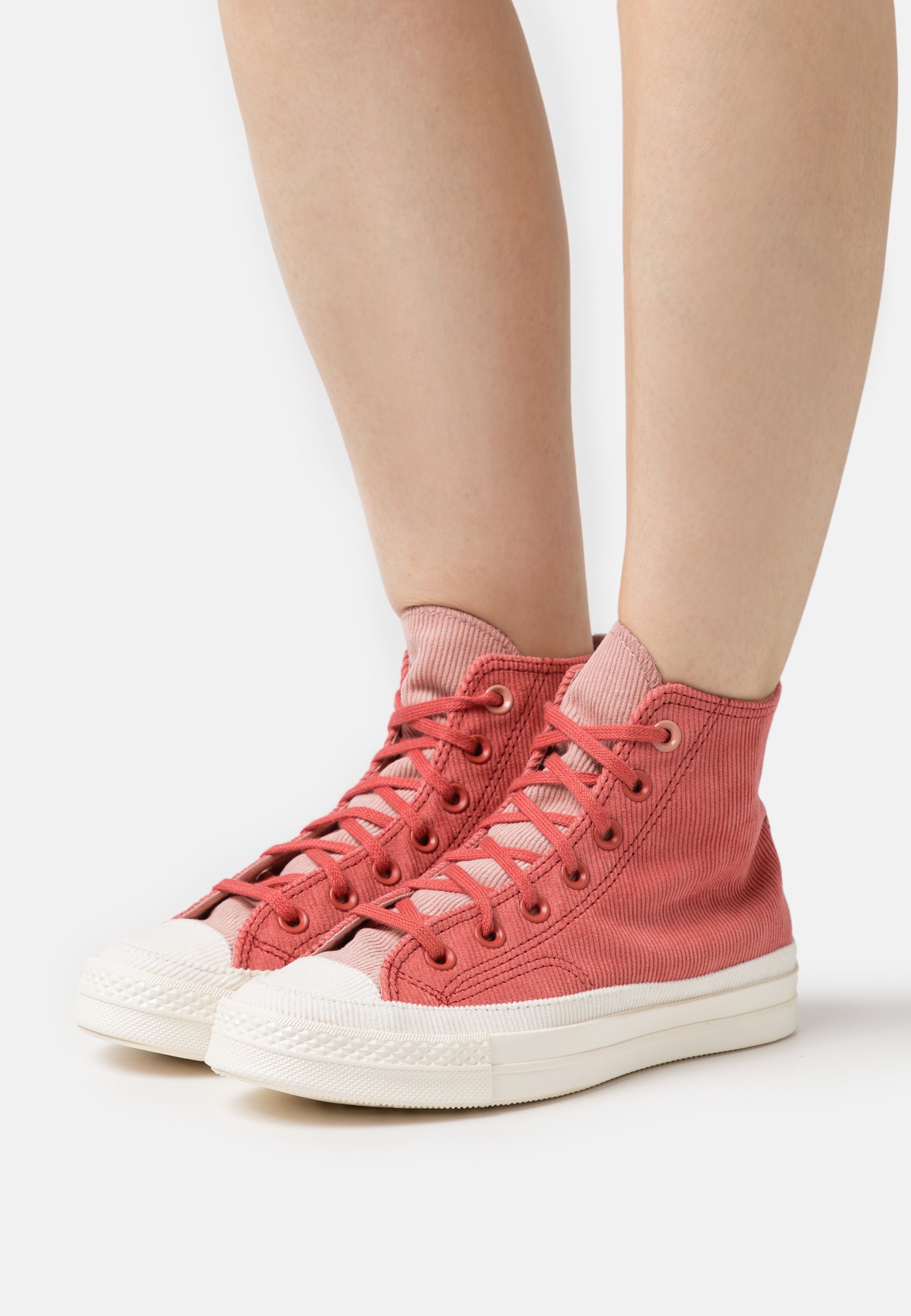 Converse CHUCK 70 WORKWEAR  - High-top trainers - rhubard pie/canyon dust/egret/pink