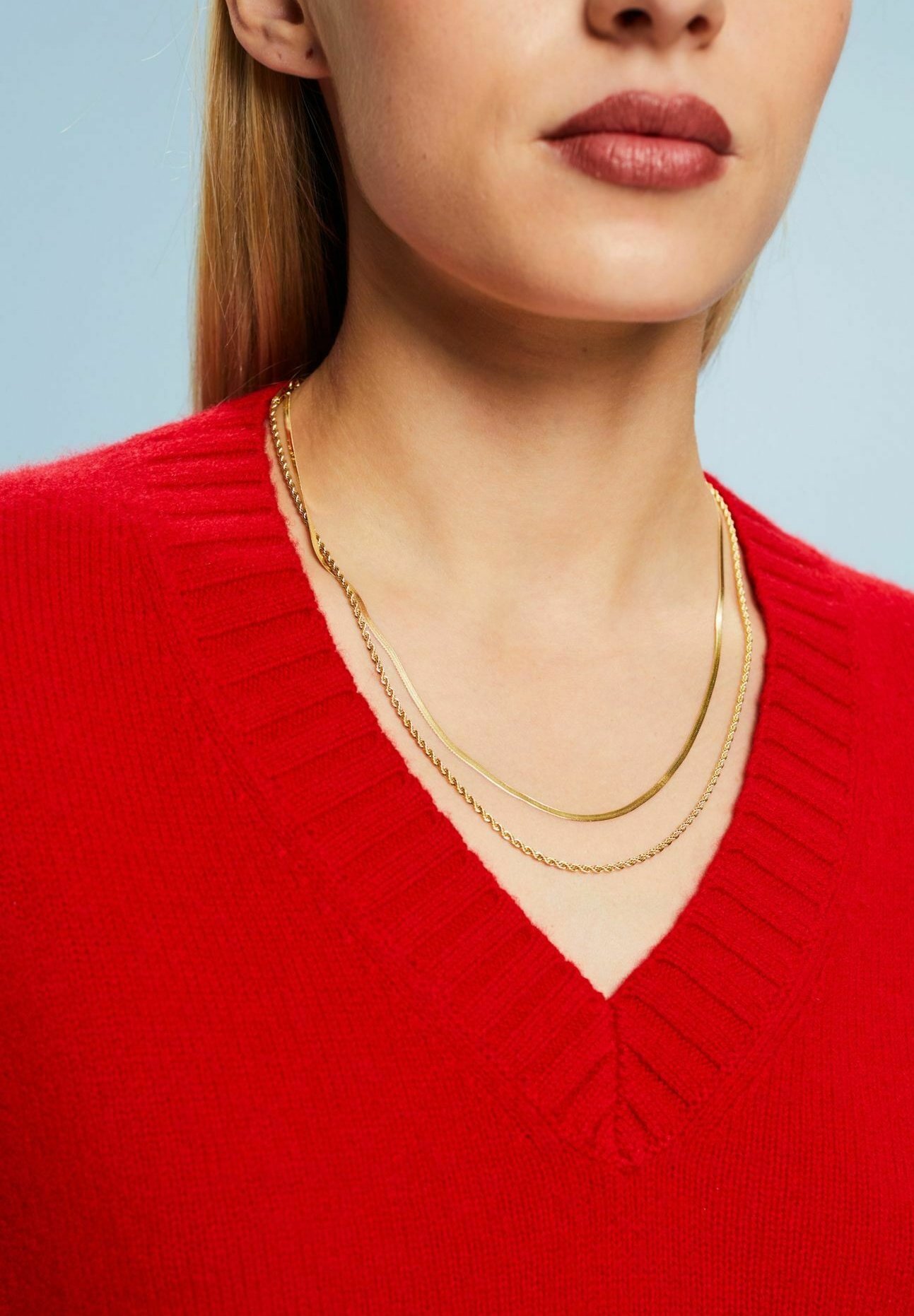 Esprit MEHRREIHIGE - Necklace - gold/gold-coloured