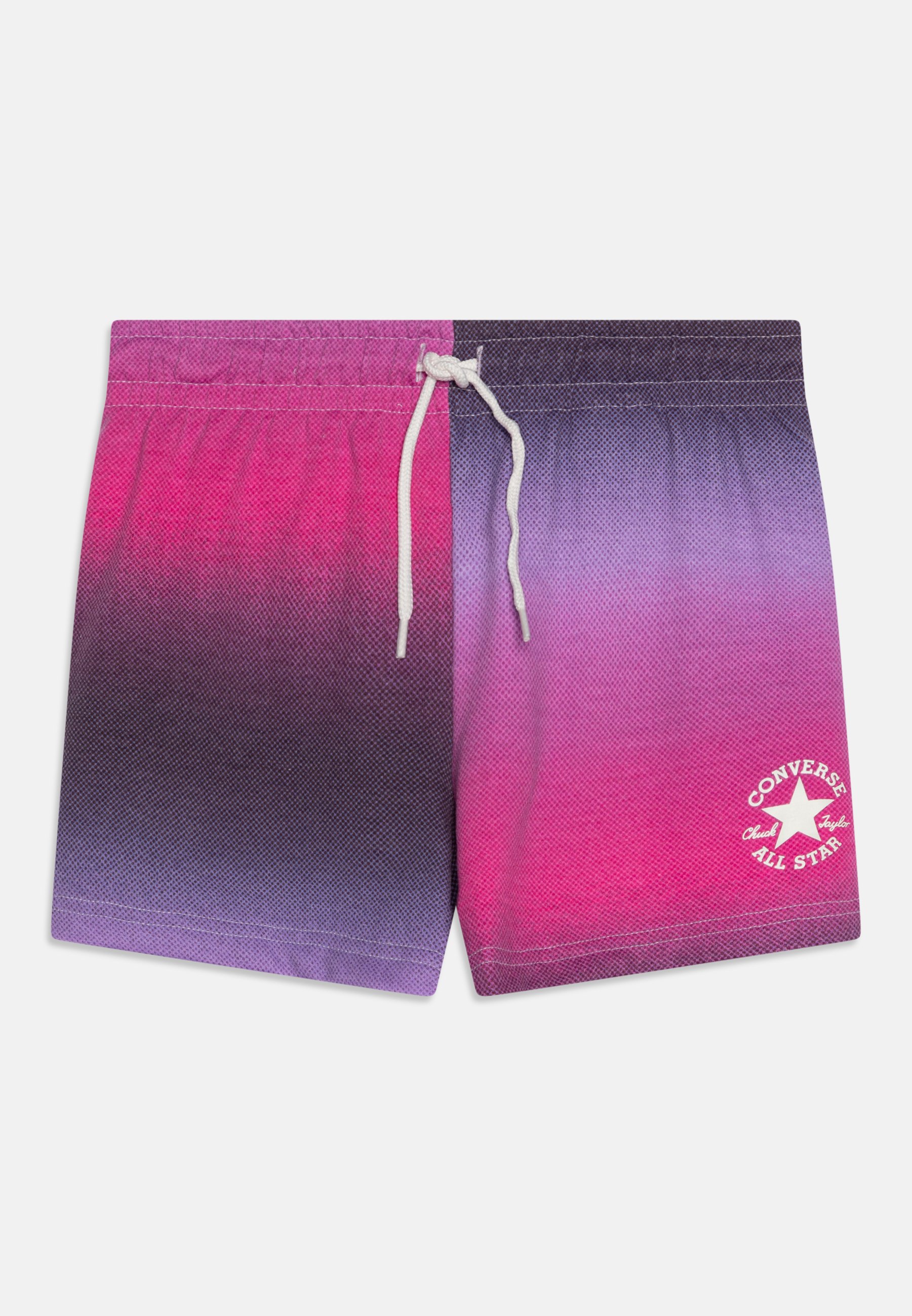 Converse GRADIENT PRINT HIGH RISE - Tracksuit bottoms - comic purple/purple