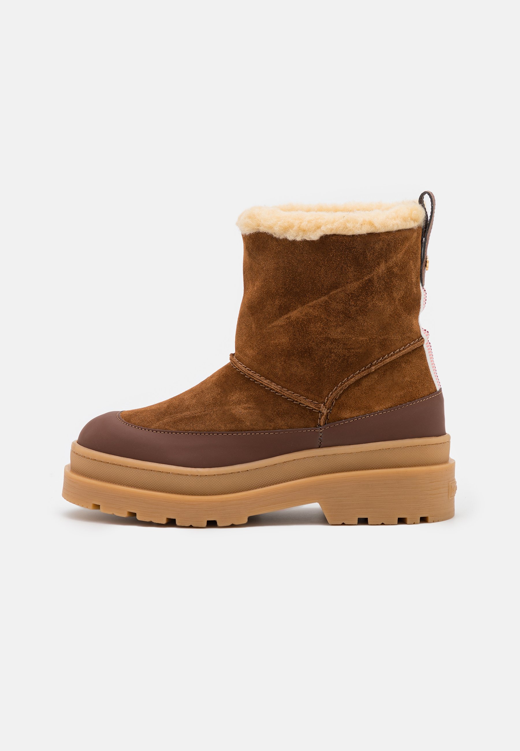 Scotch & Soda AUBRI - Winter boots - cognac