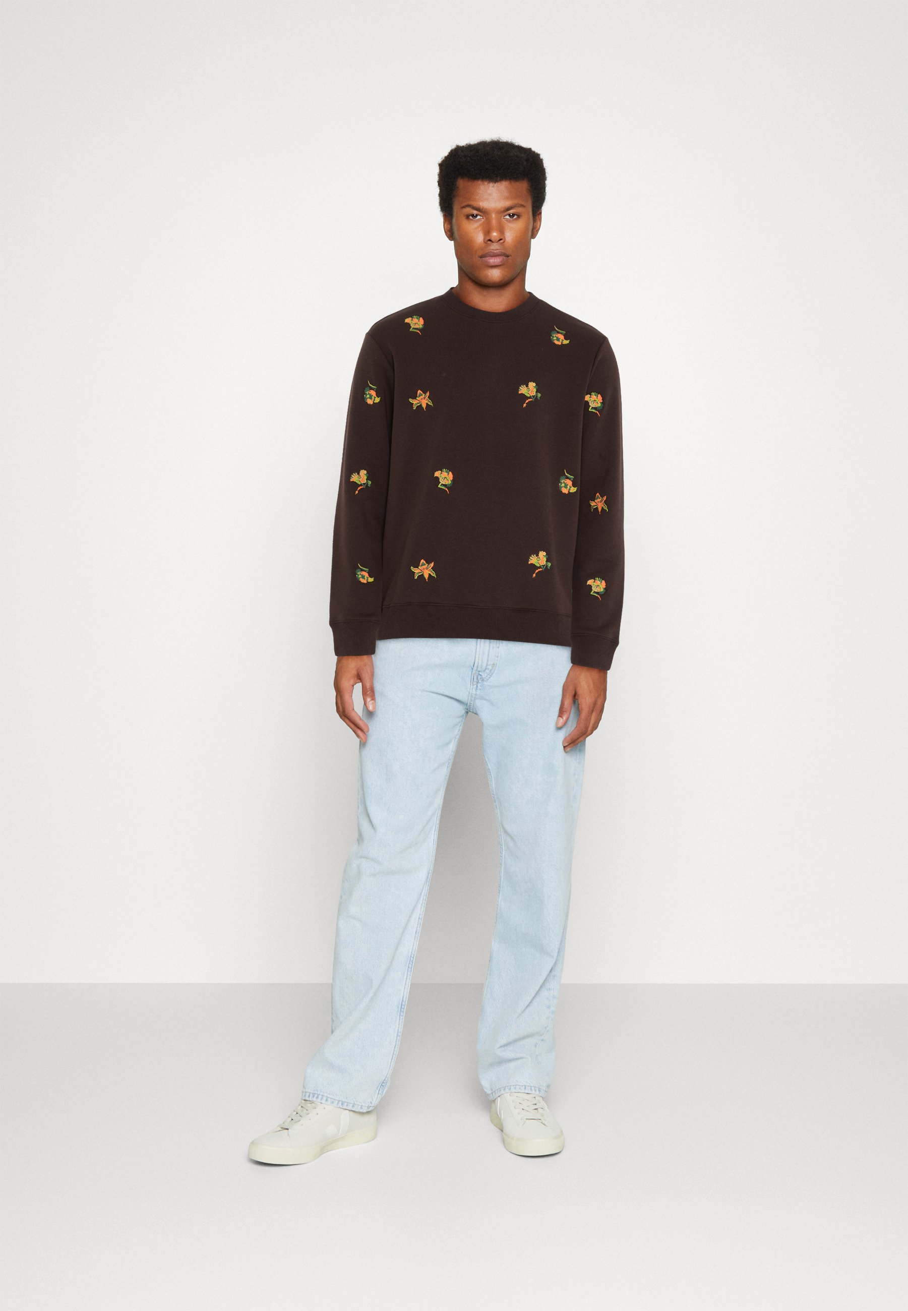 Scotch & Soda REGULAR FIT - Sweatshirt - chocolate/dark brown