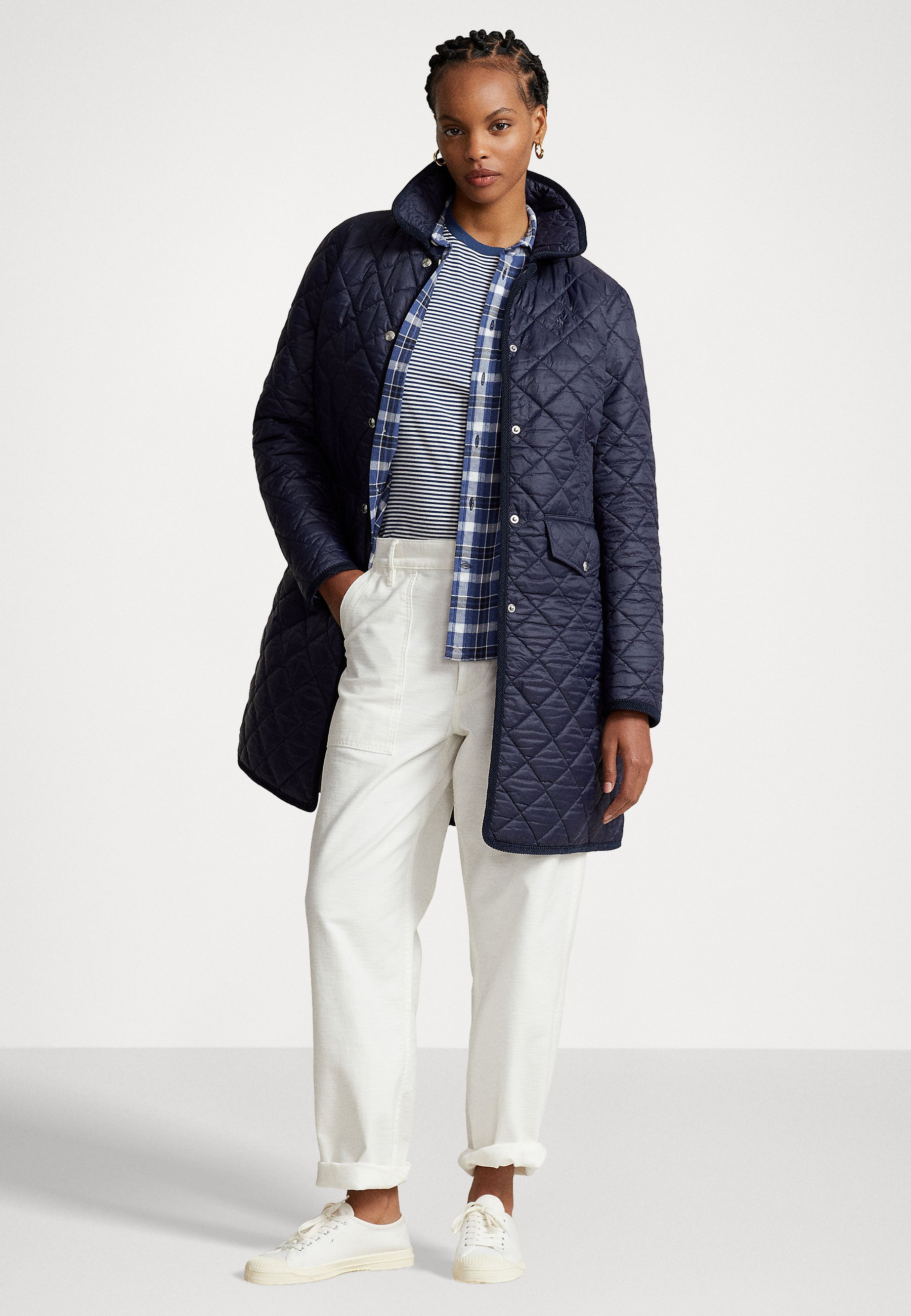 Polo Ralph Lauren INSULATED COAT - Short coat - navy/blue